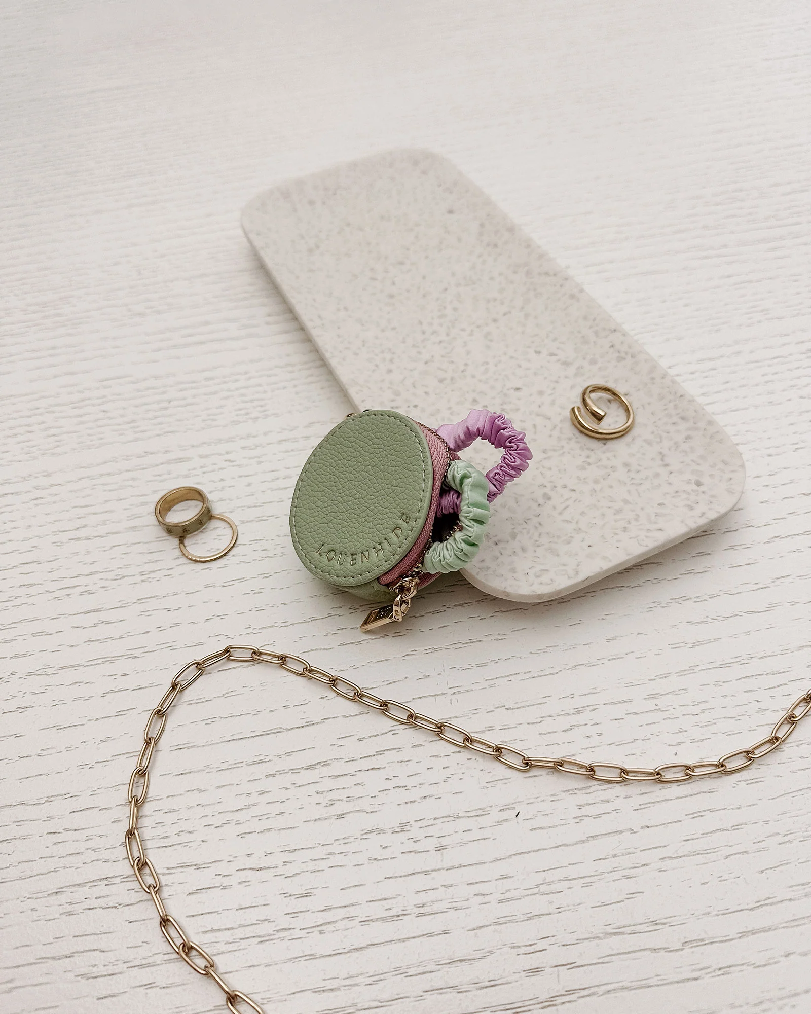 Airlie Bag Charm - Sage Green - Image 7