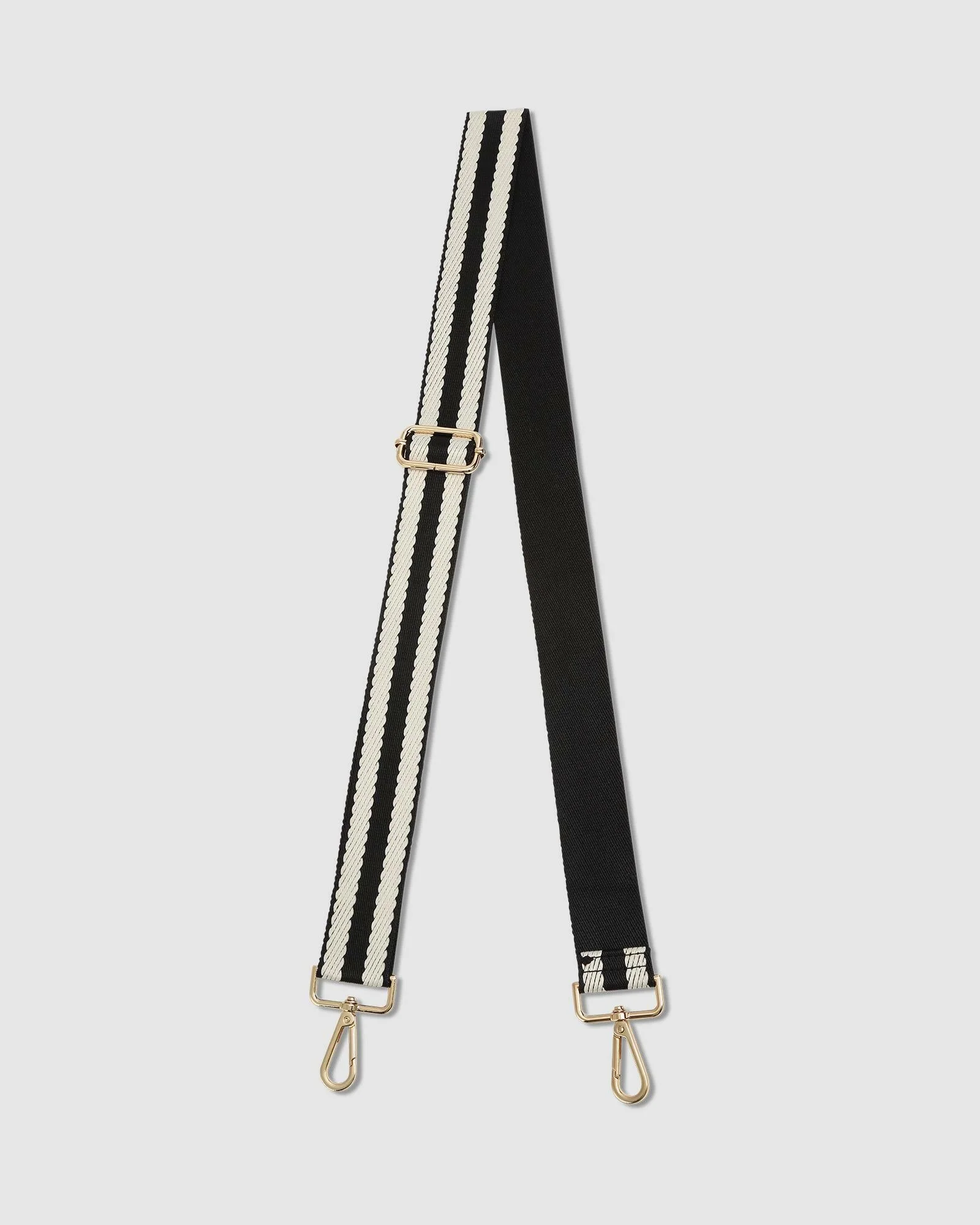 Alexis Stripe Weekender Travel Bag - Black Stripe - Image 8