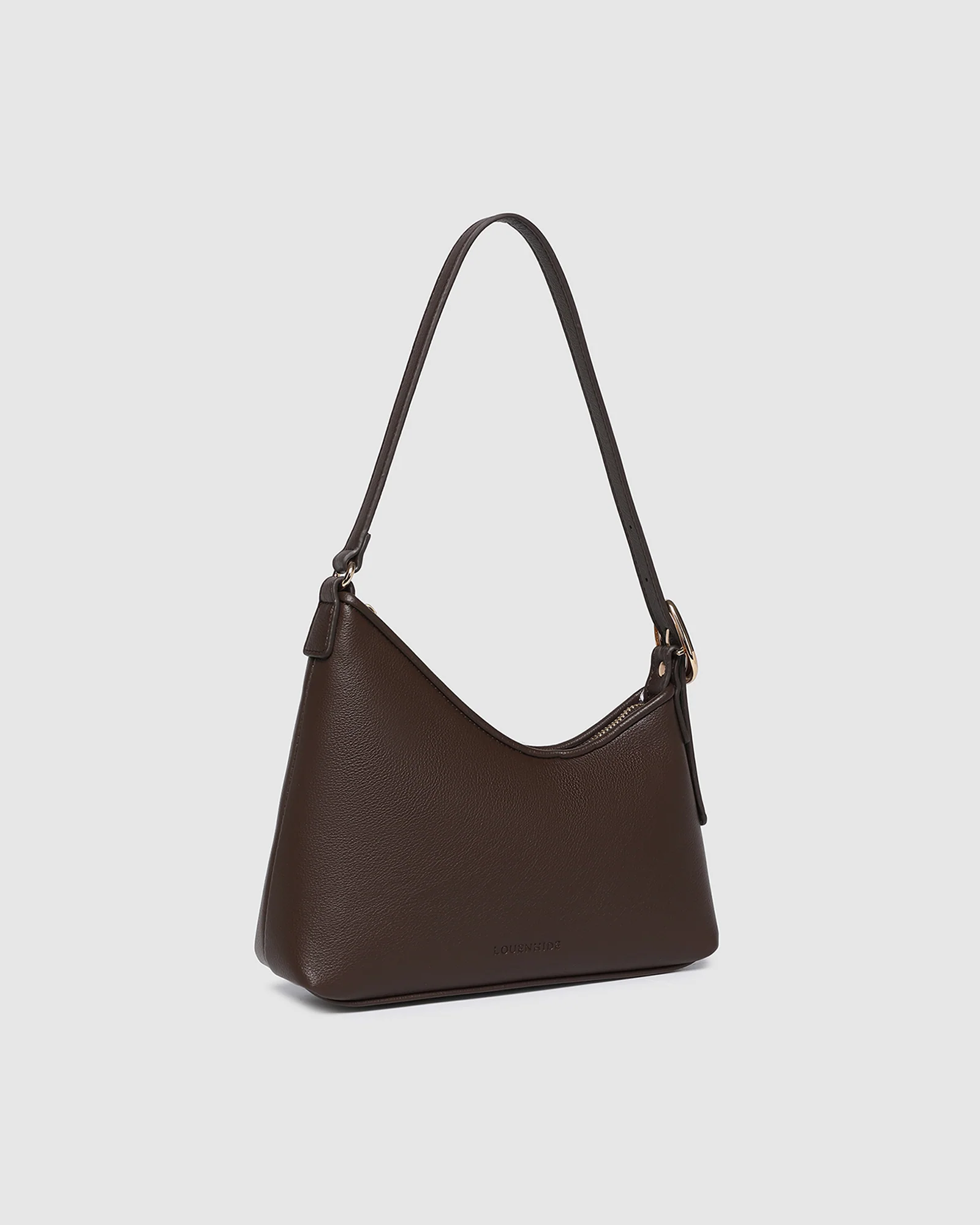 Amelia Shoulder Bag - Chocolate - Image 3