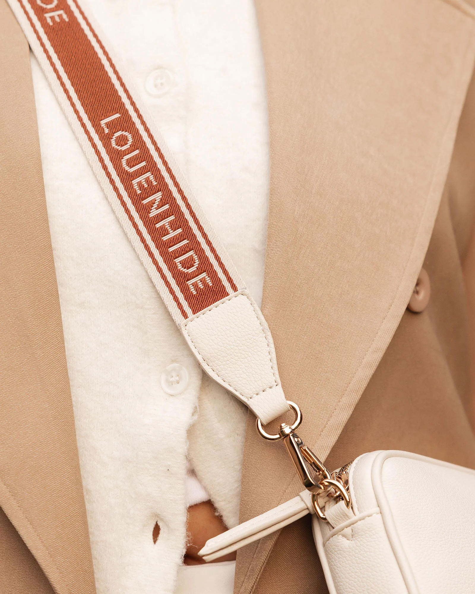 Bianca Crossbody Bag - Vanilla - Image 7