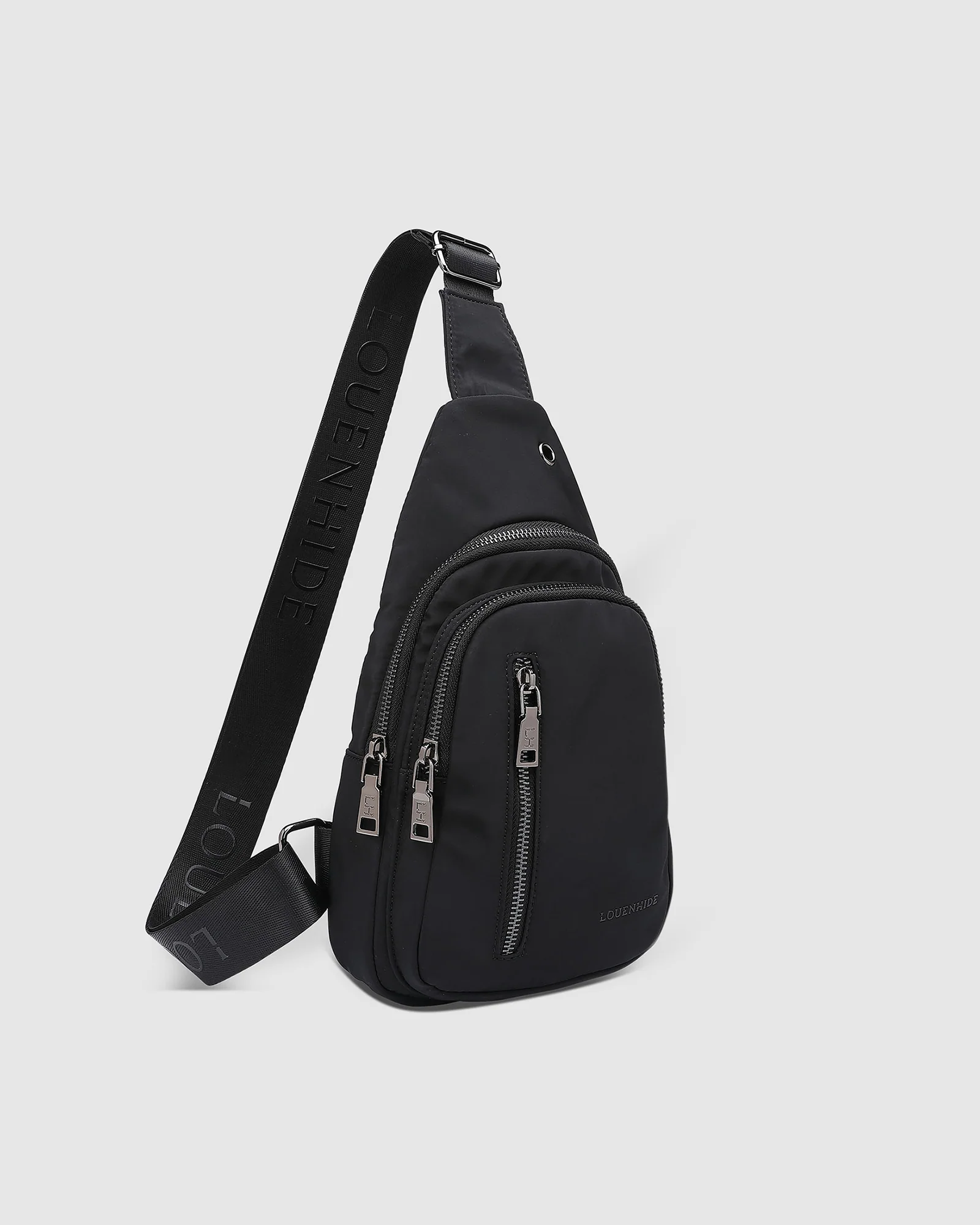Boyd Nylon Sling Bag - Black - Image 3