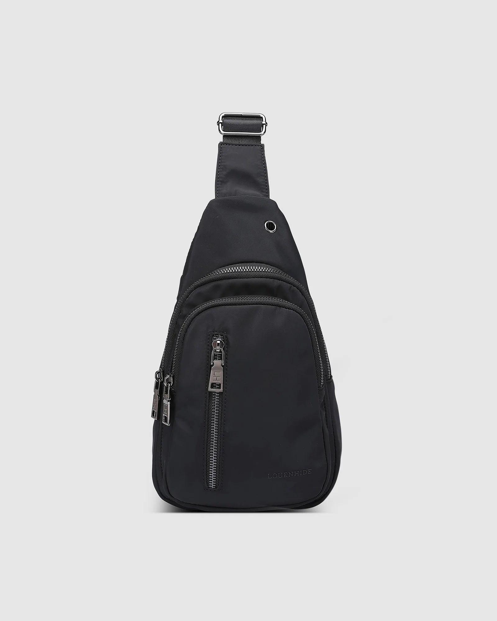 Boyd Nylon Sling Bag - Black - Image 4