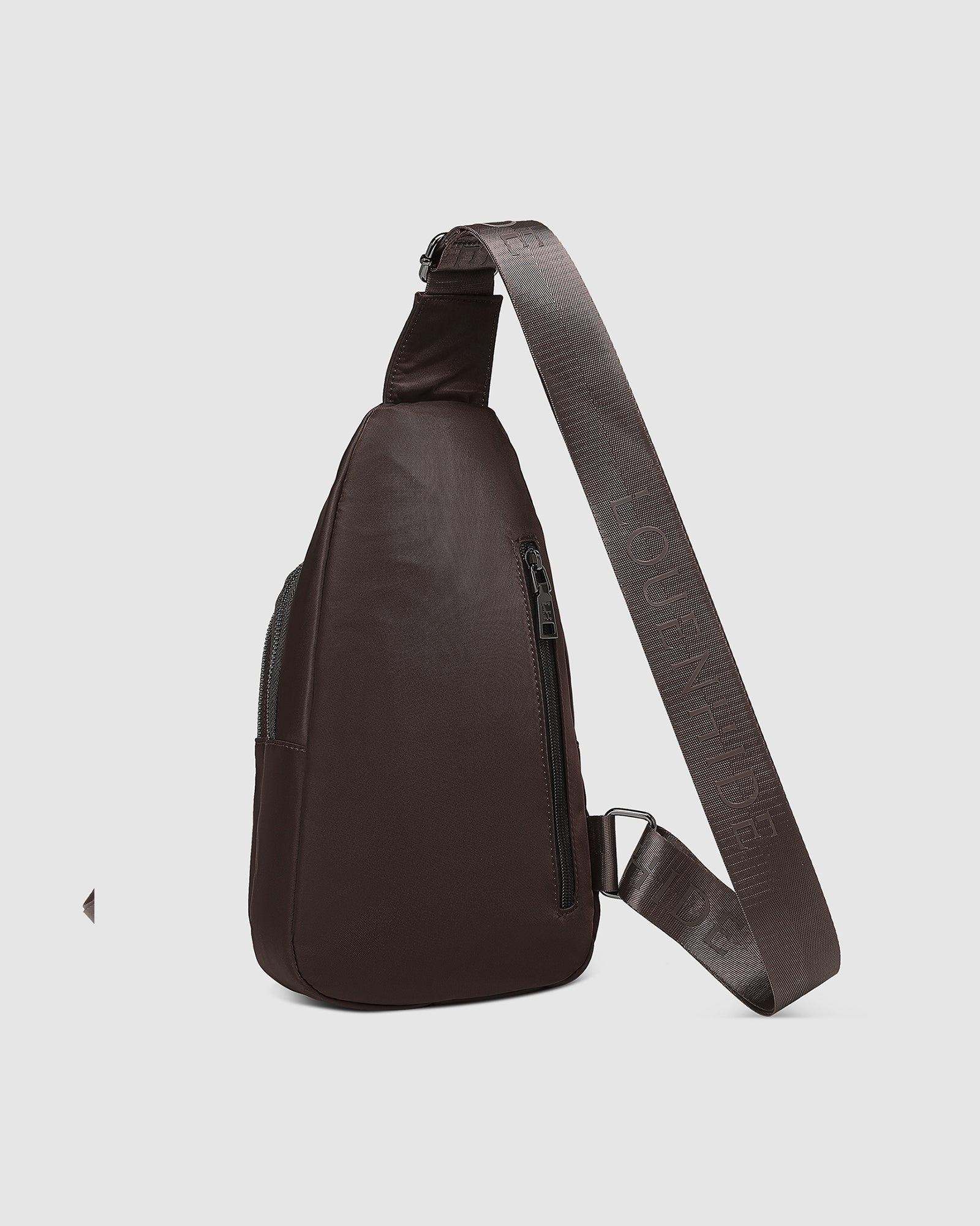 Boyd Nylon Sling Bag - Chocolate - Image 5