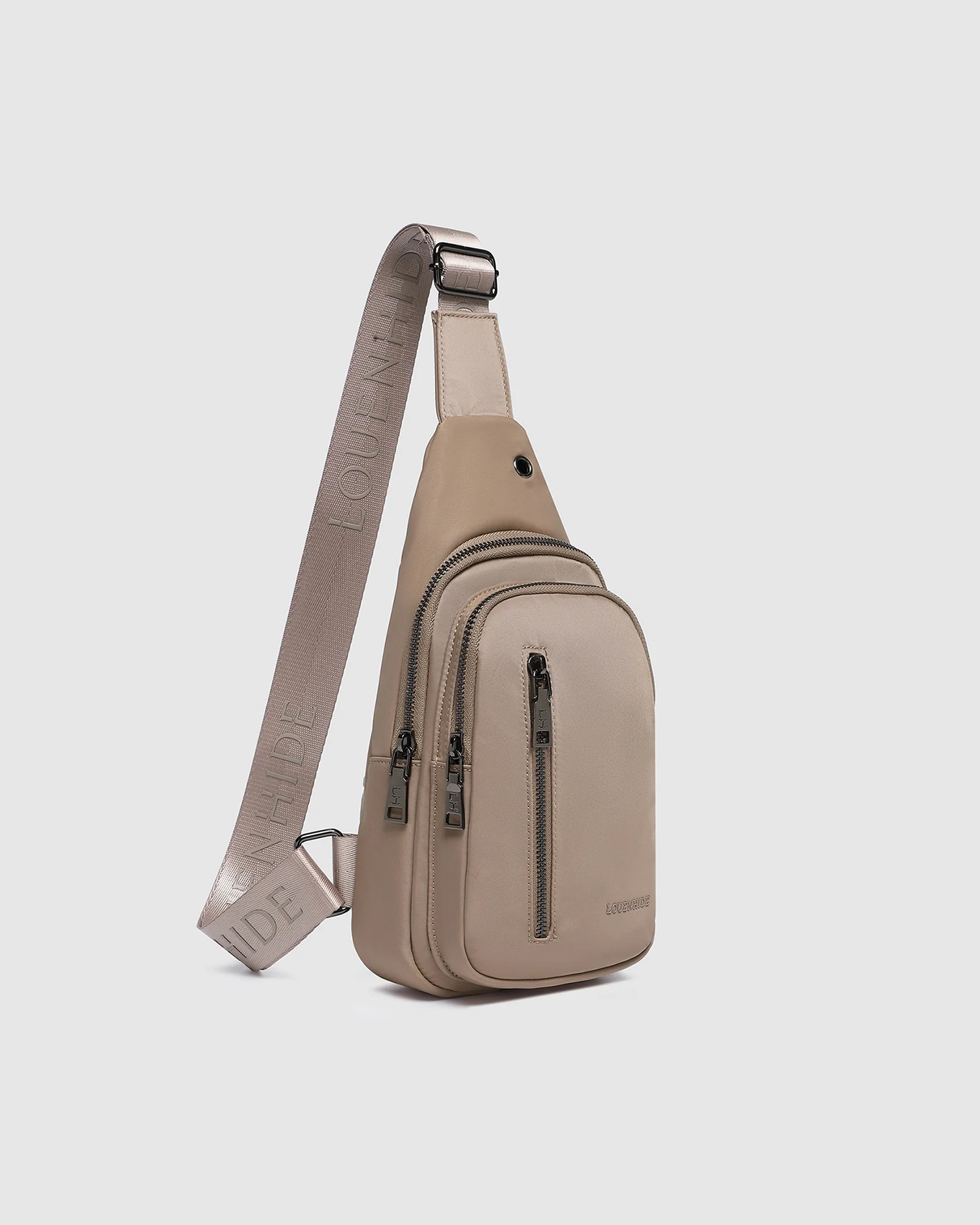 Boyd Nylon Sling Bag - Mocha - Image 3