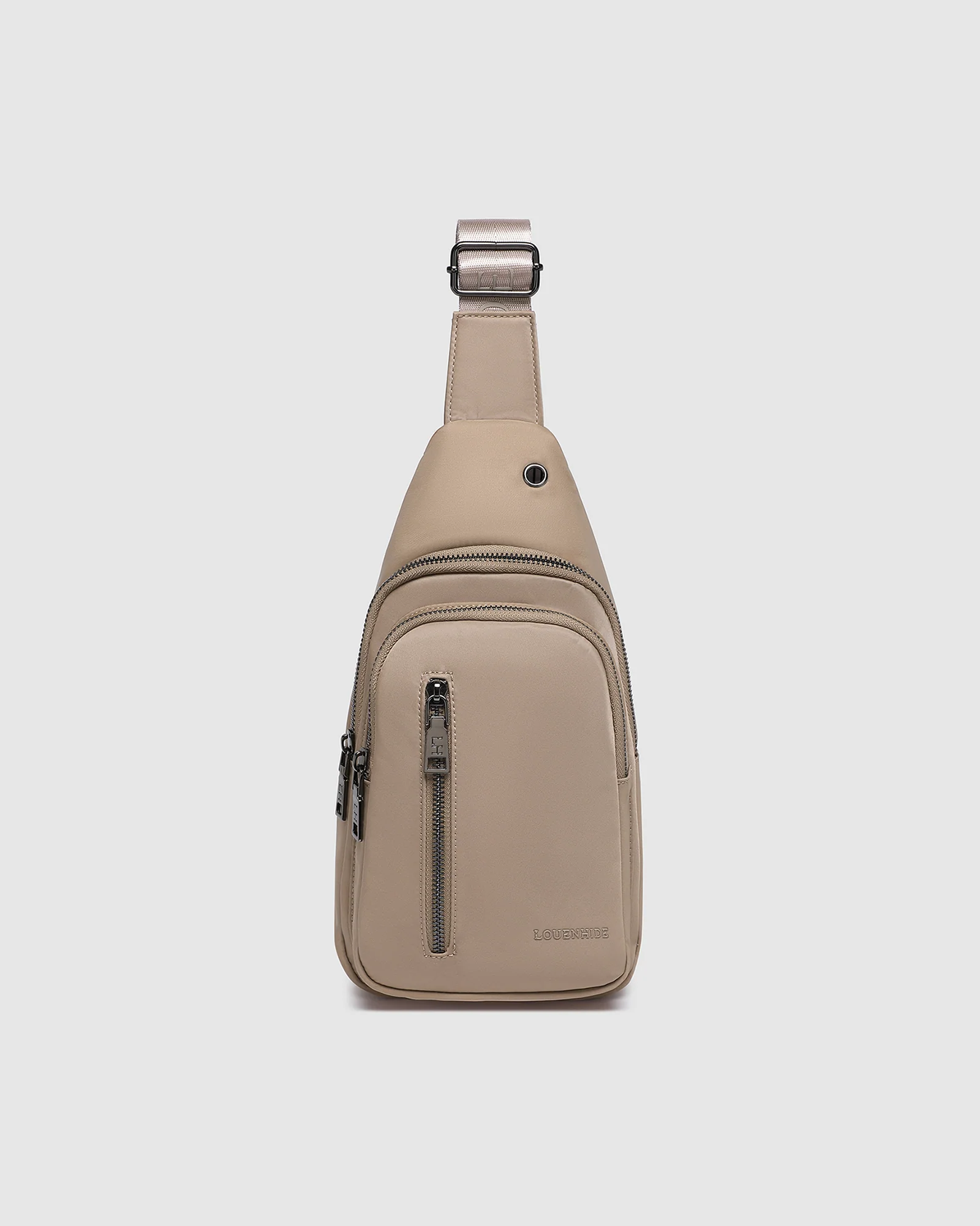Boyd Nylon Sling Bag - Mocha - Image 4