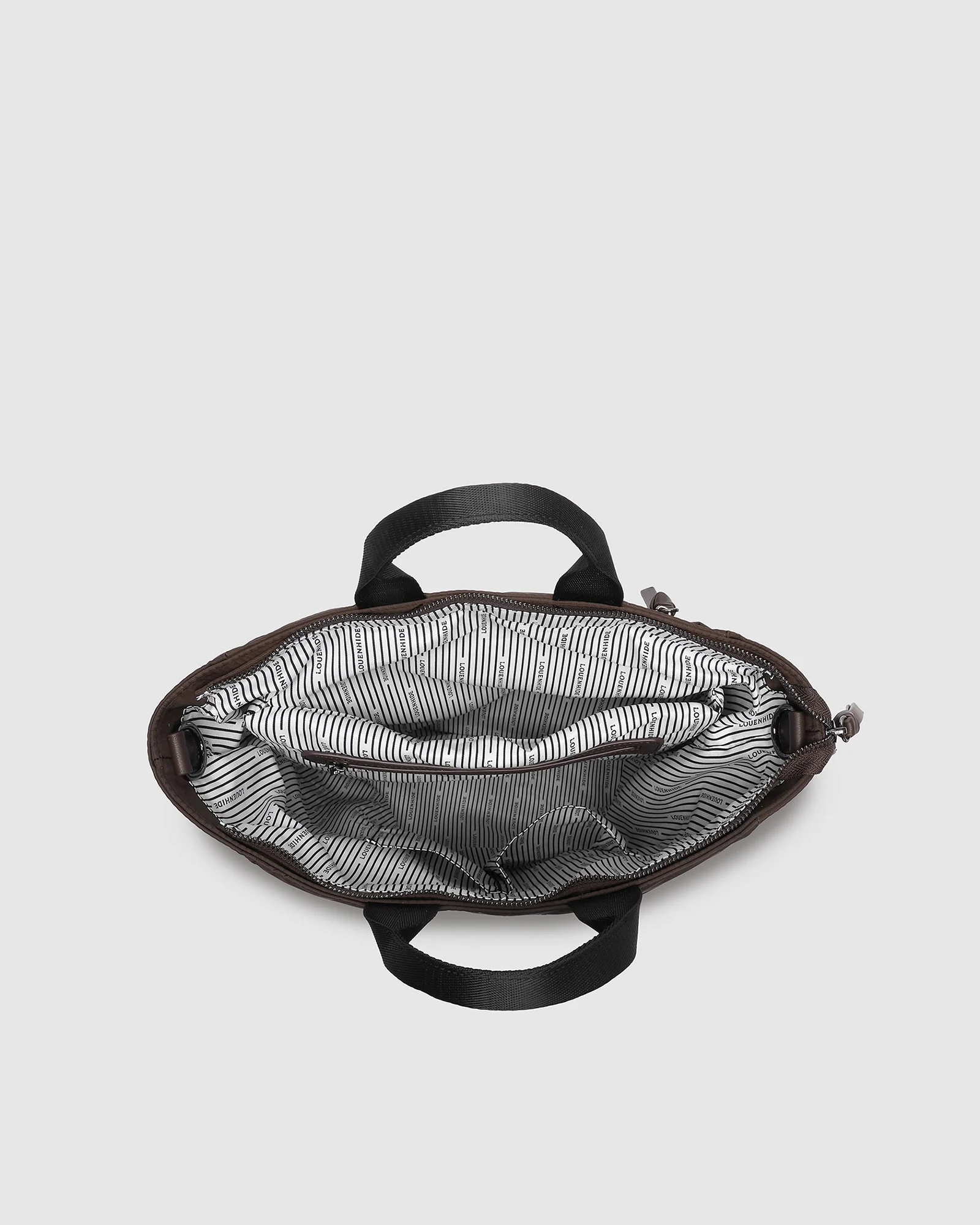 Bronx Nylon Backpack - Chocolate - Image 6