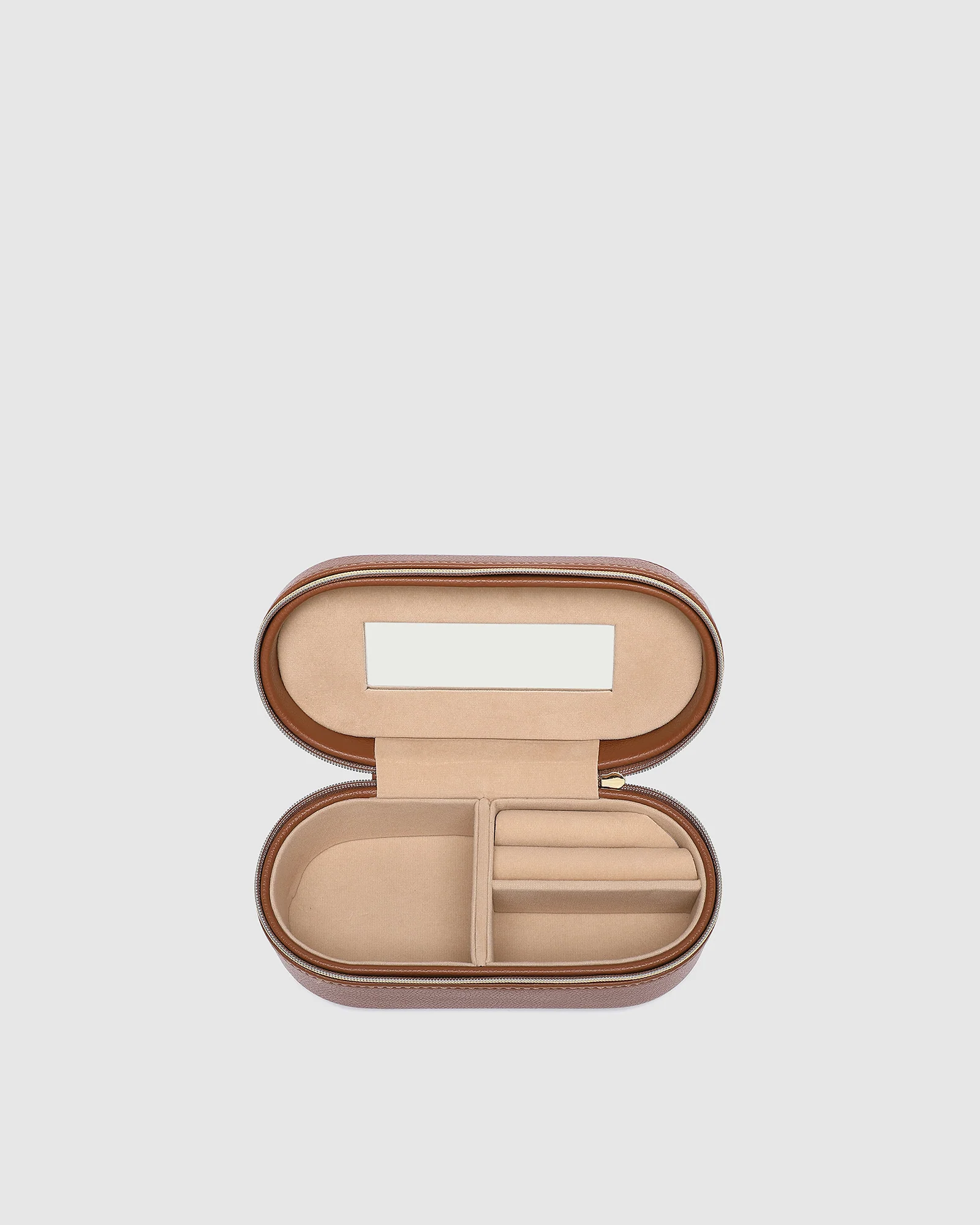 Charlee Jewellery Box - Tan - Image 5