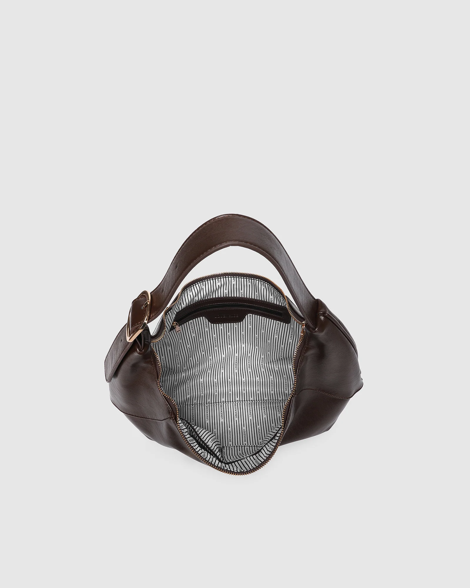 Cleo Shoulder Bag - Chocolate - Image 5