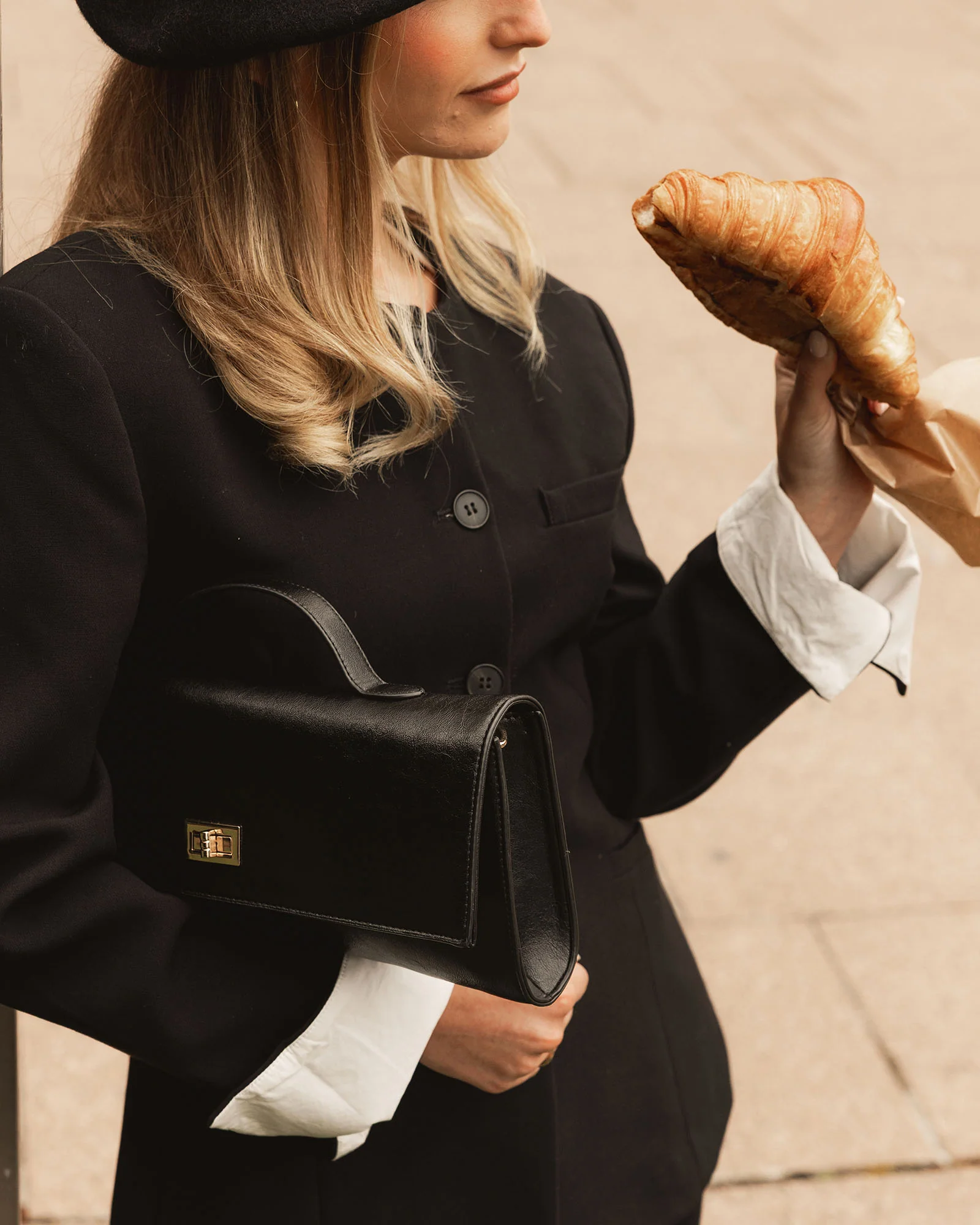 Delaney Clutch - Black - Image 8