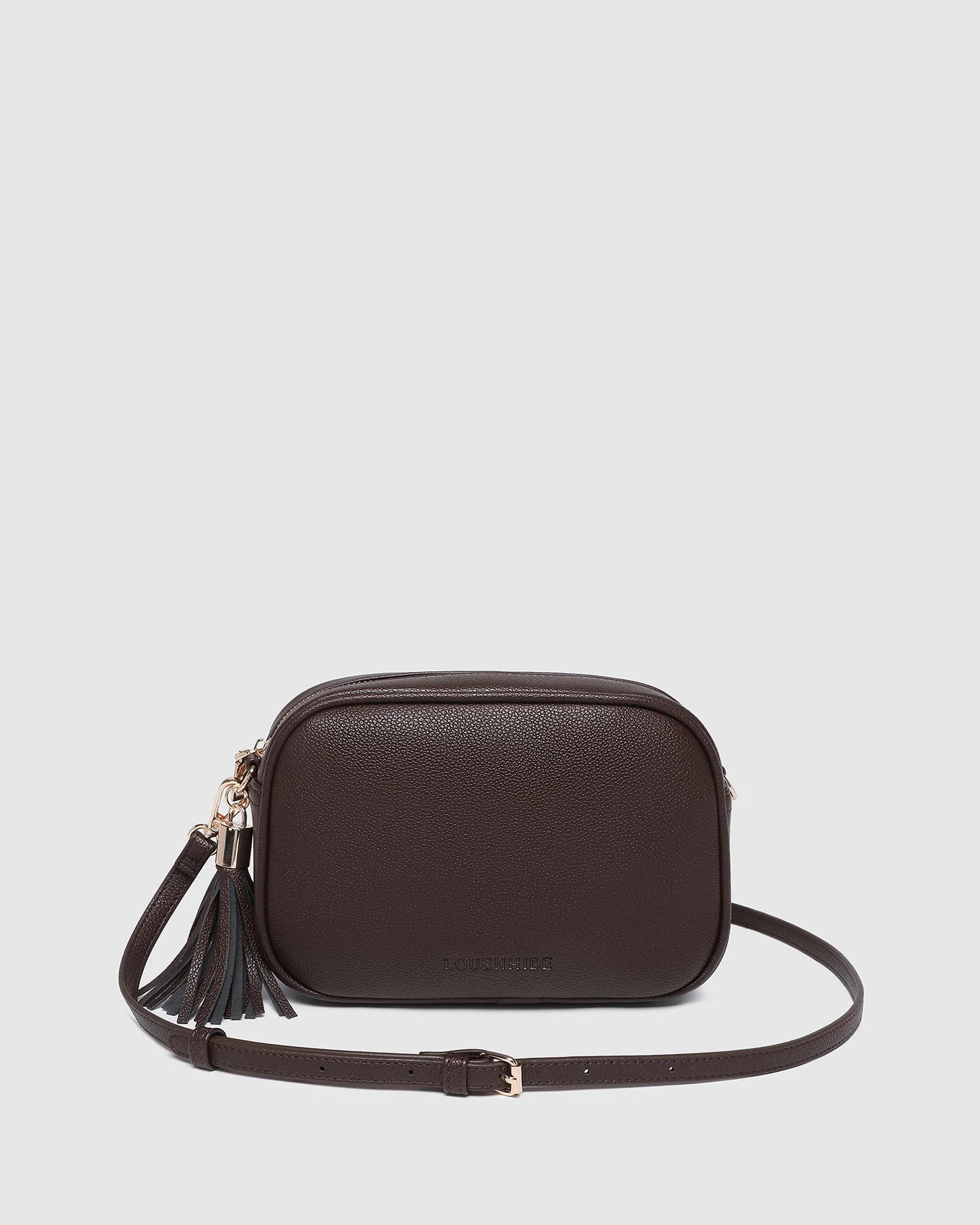 Jacinta Gia Crossbody Bag - Chocolate - Image 3