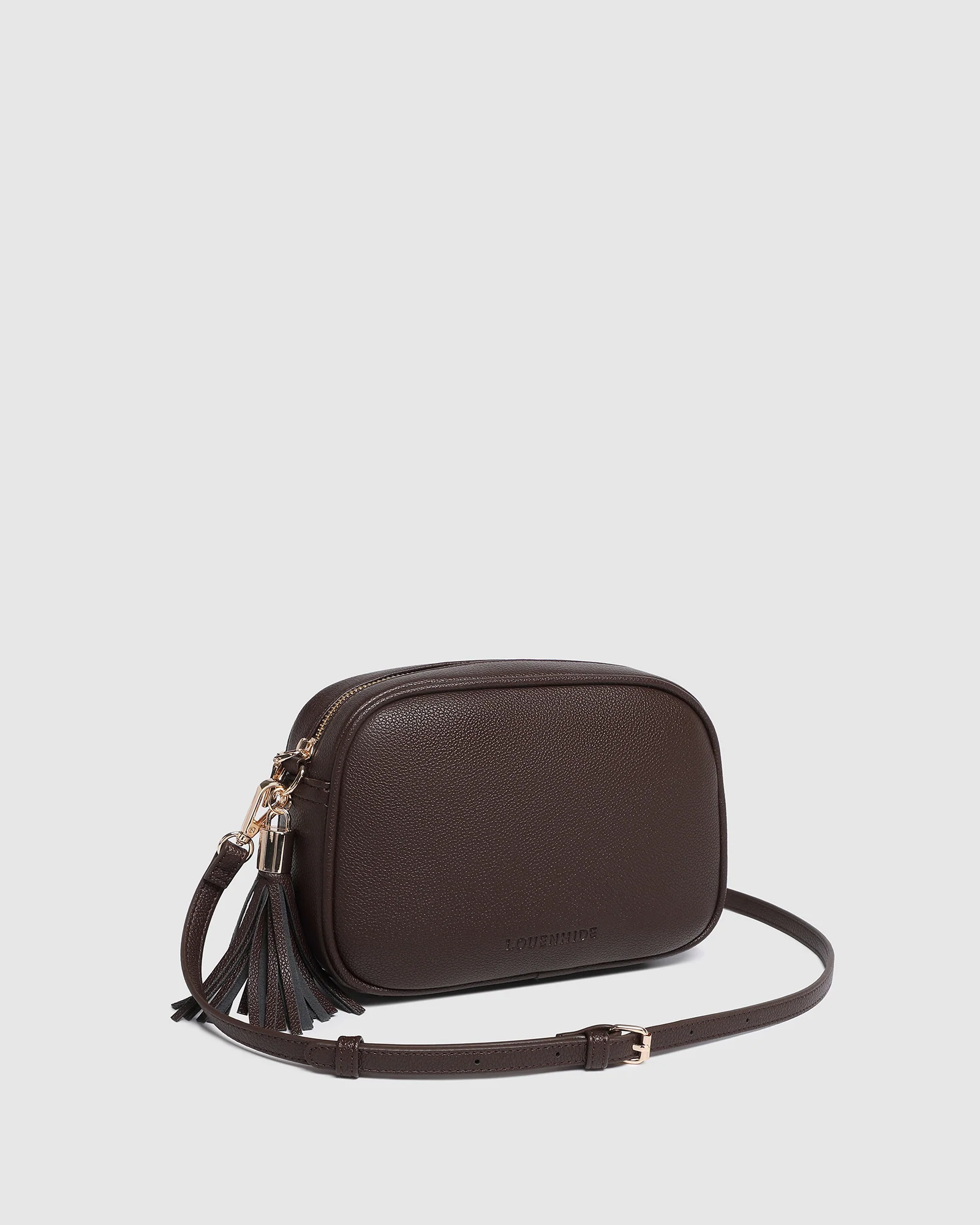 Jacinta Gia Crossbody Bag - Chocolate - Image 4