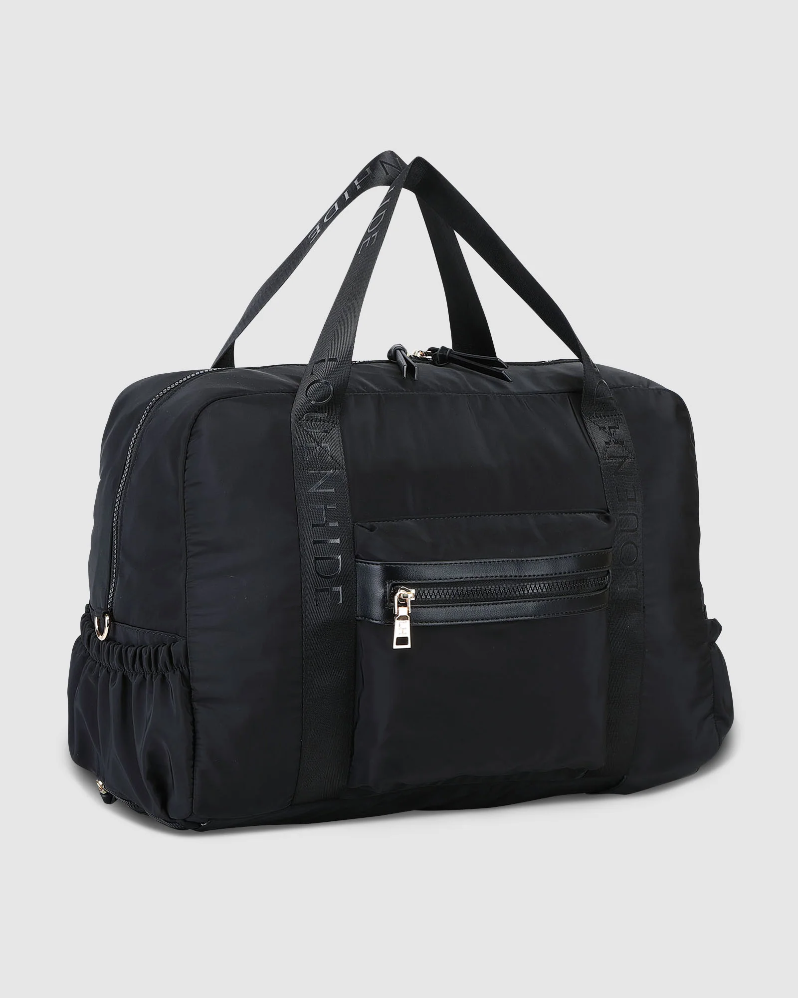 Jenn Nylon Travel Bag - Black - Image 3