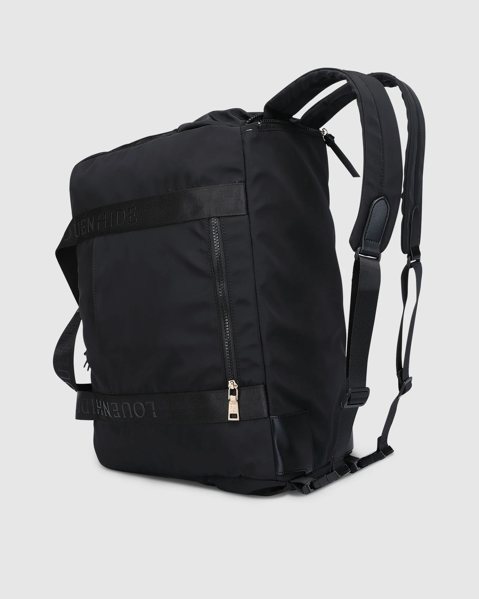 Jenn Nylon Travel Bag - Black - Image 4