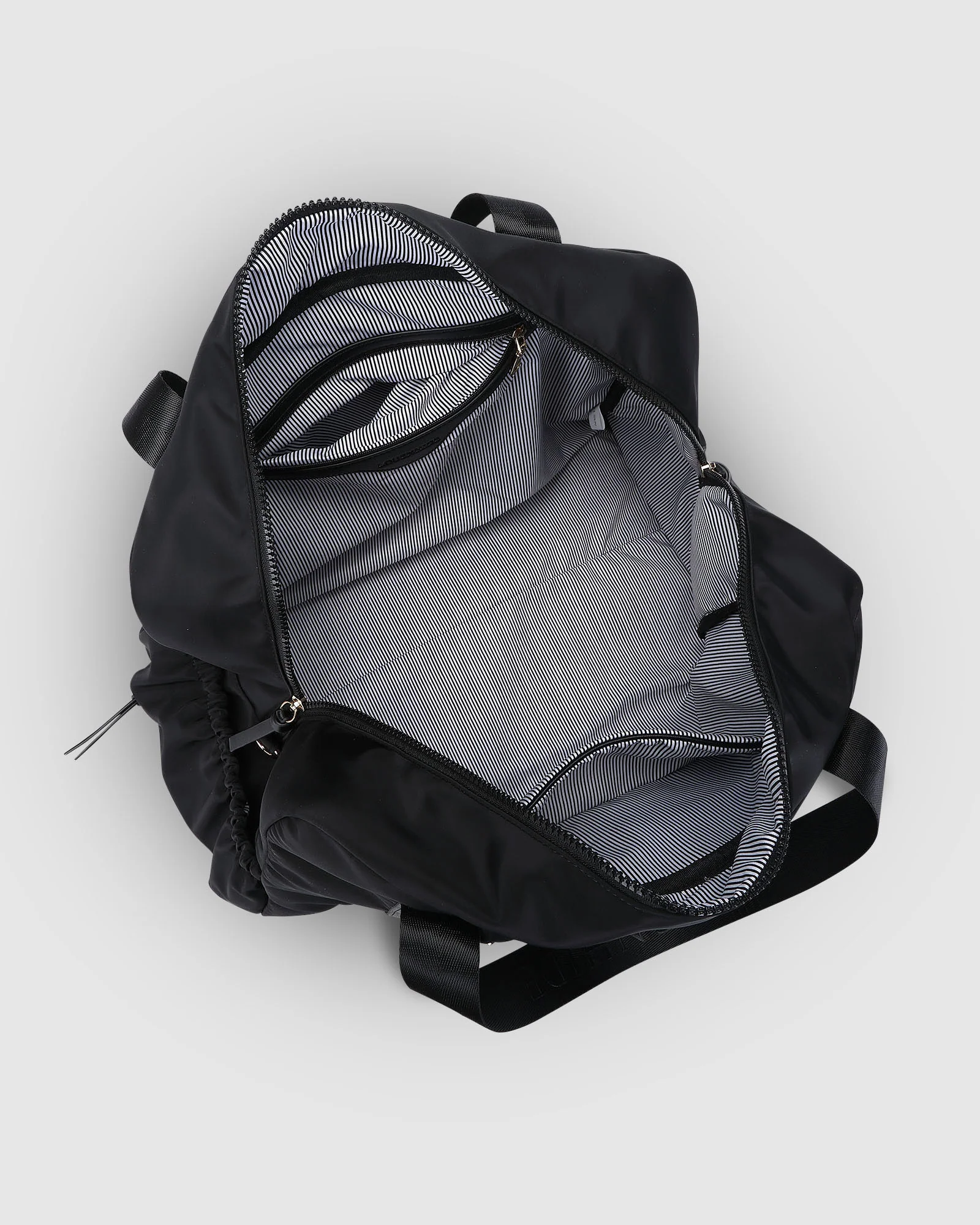 Jenn Nylon Travel Bag - Black - Image 6