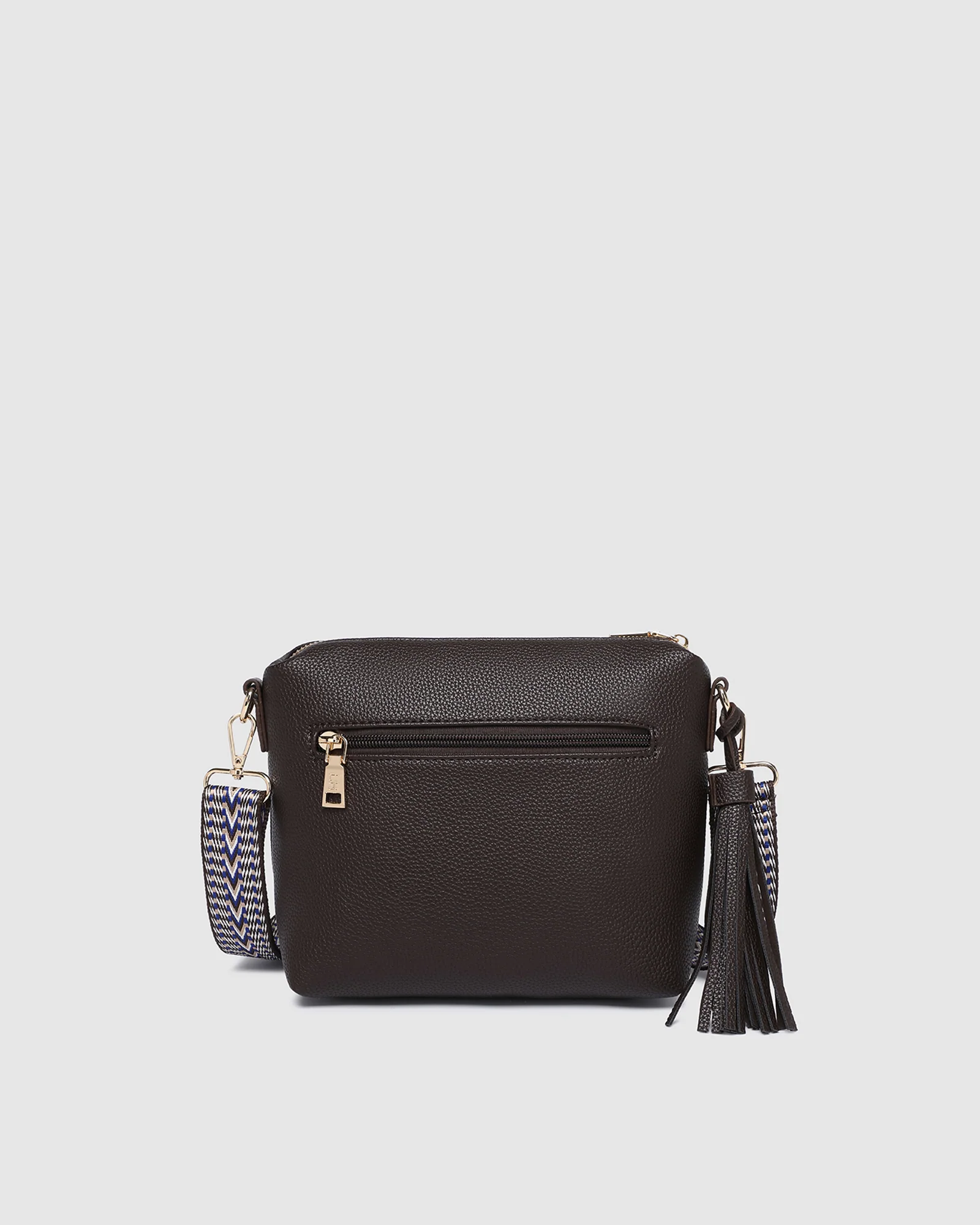 Kasey Crossbody Bag - Chocolate - Image 5