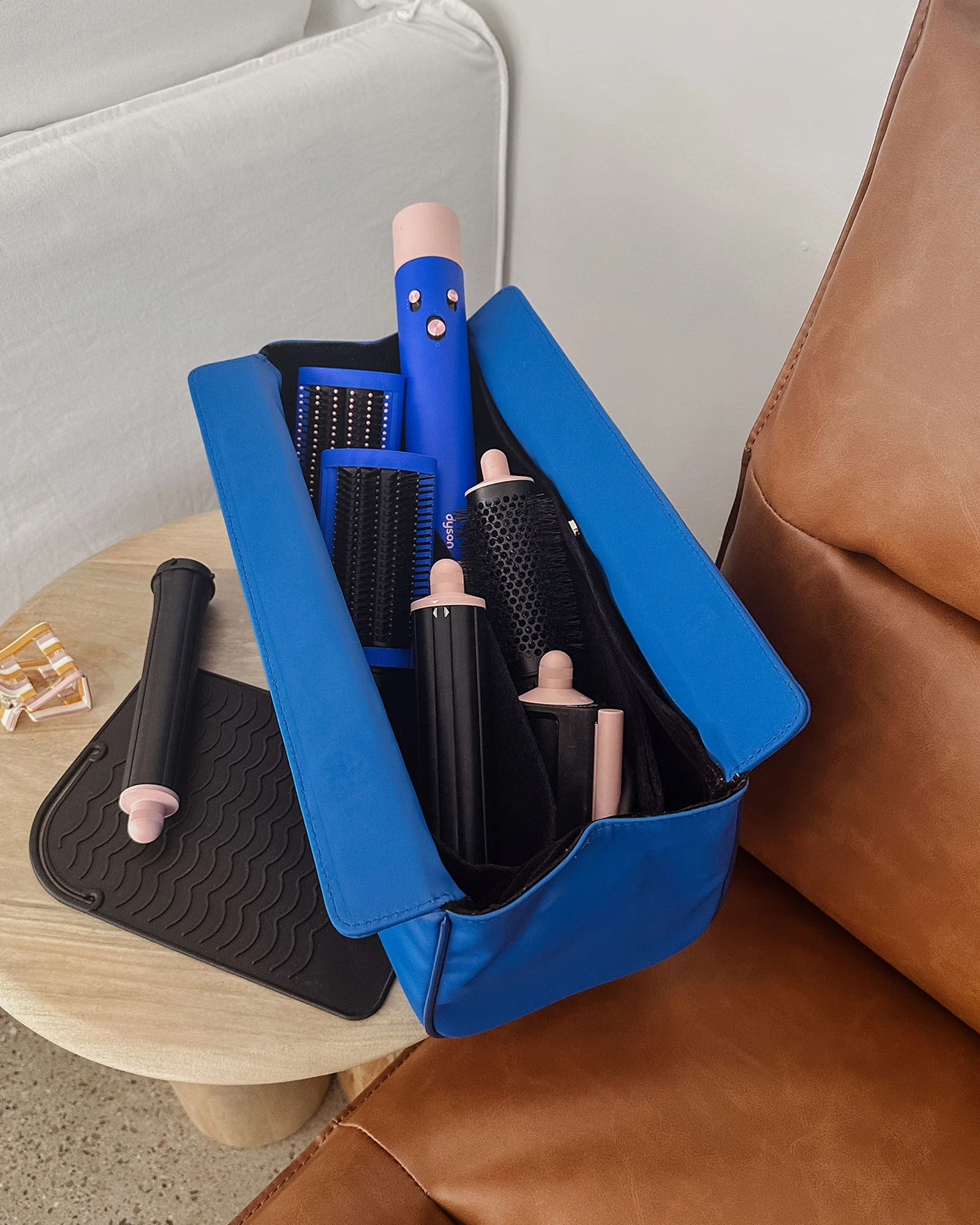 Margot Hair Tool Travel Case - Royal Blue - Image 7