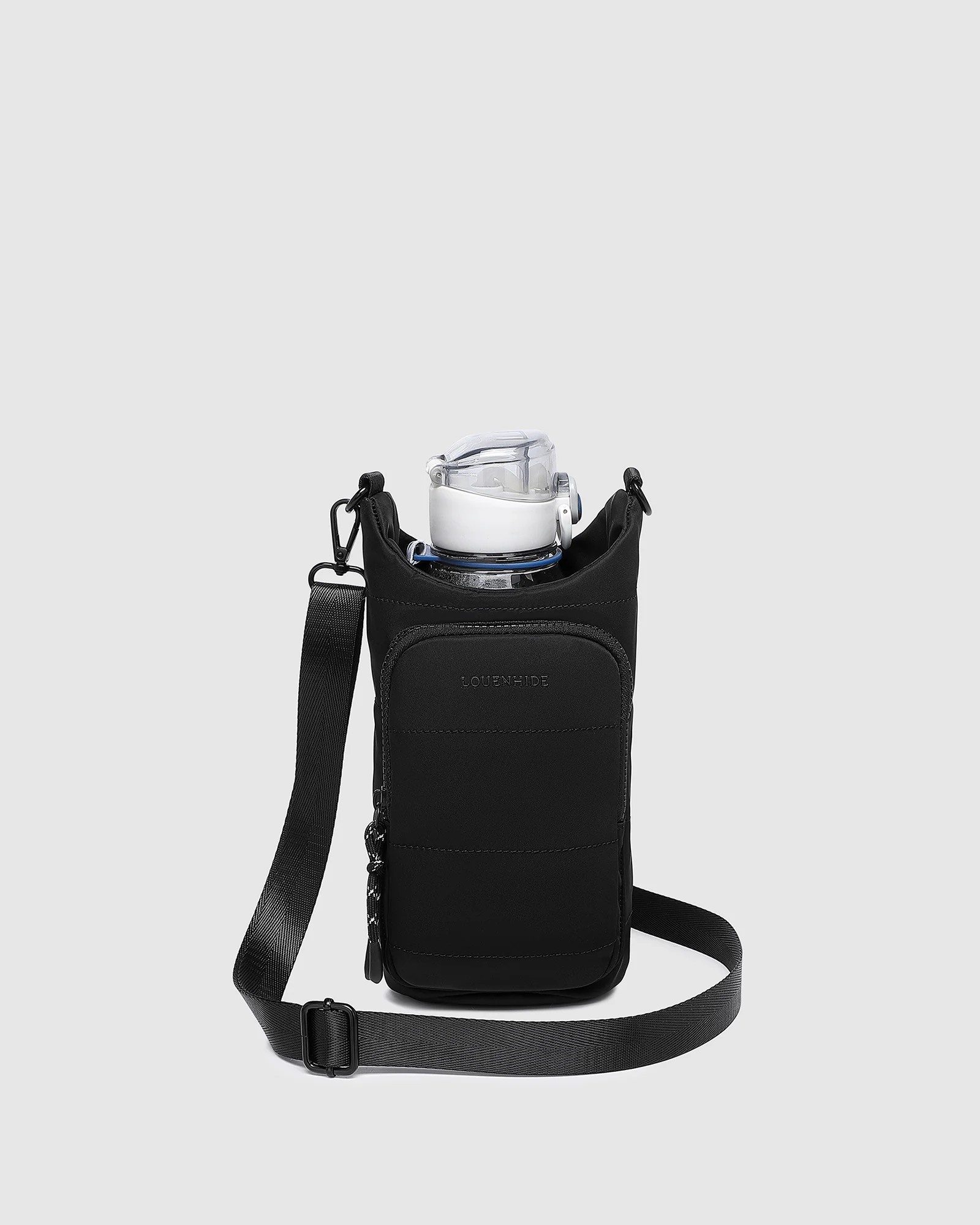 Miami Water Bottle Bag - Black - Image 3