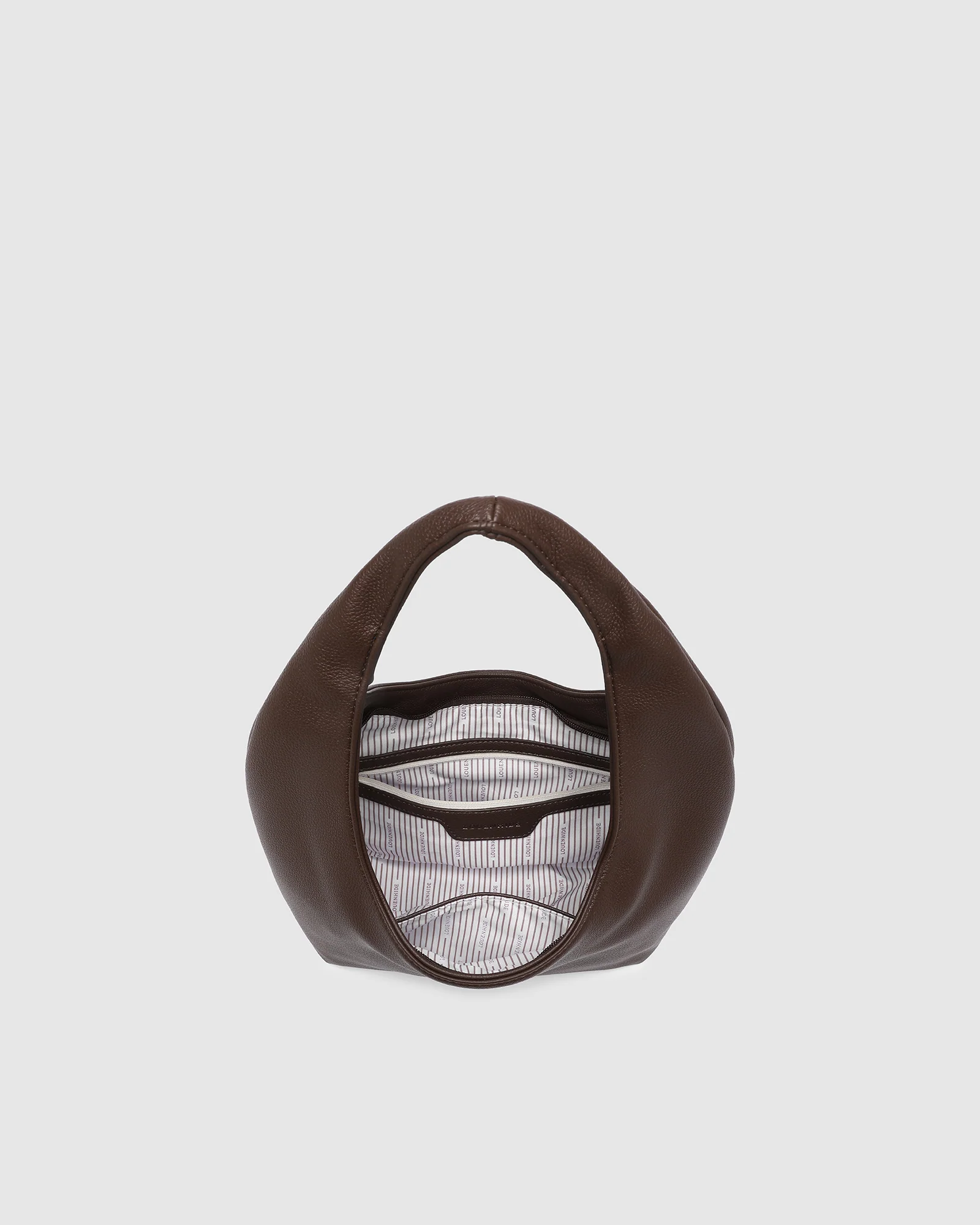 Mini Monaco Shoulder Bag - Chocolate - Image 5