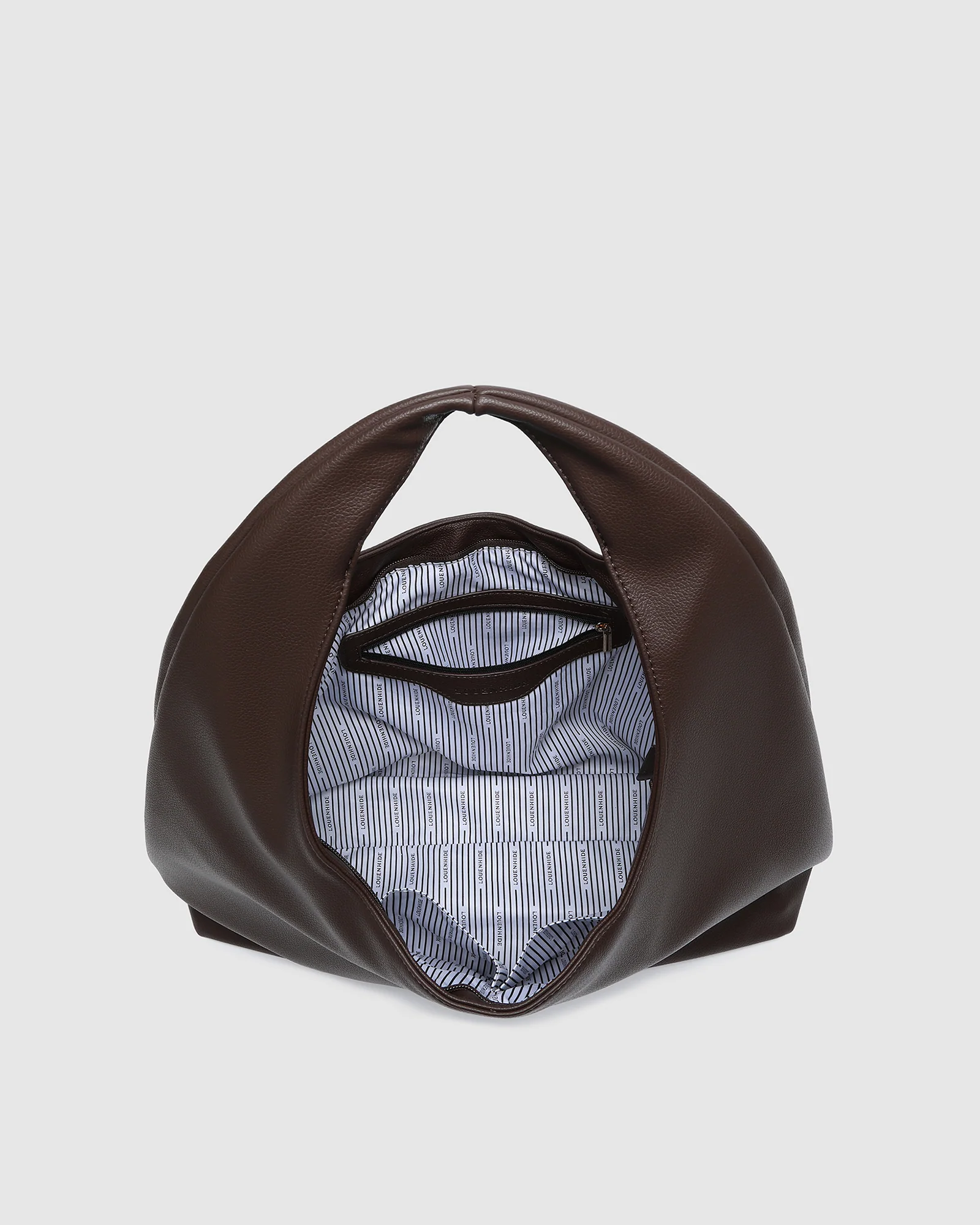 Monaco Shoulder Bag - Chocolate - Image 5