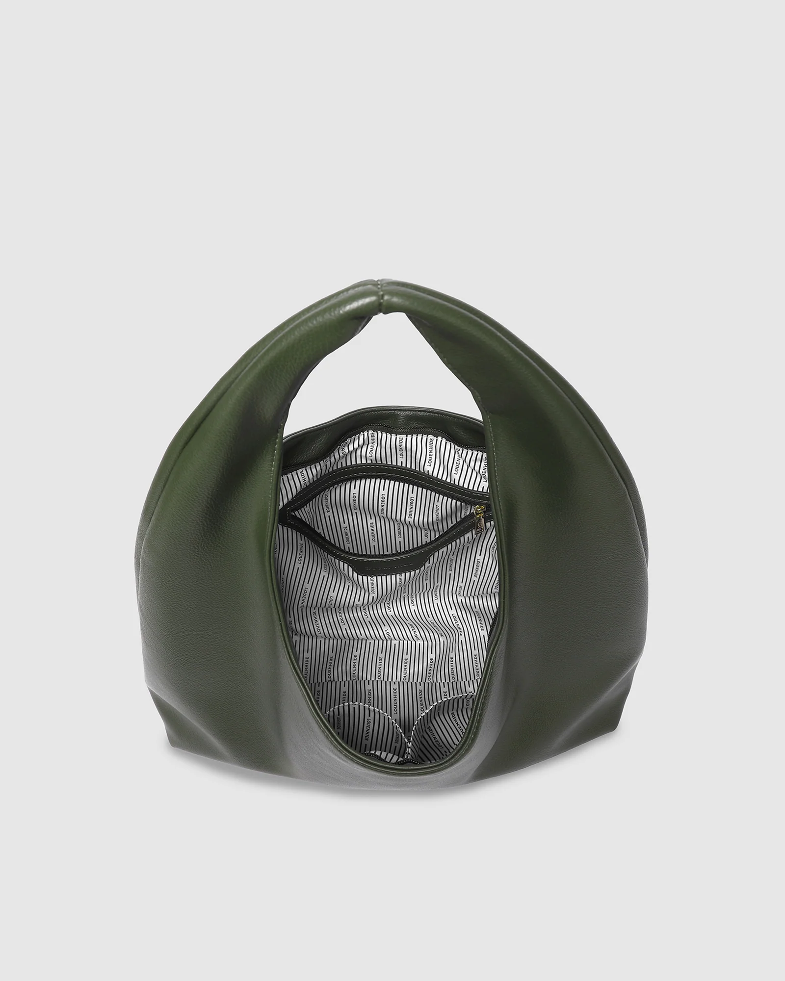 Monaco Shoulder Bag - Olive - Image 5