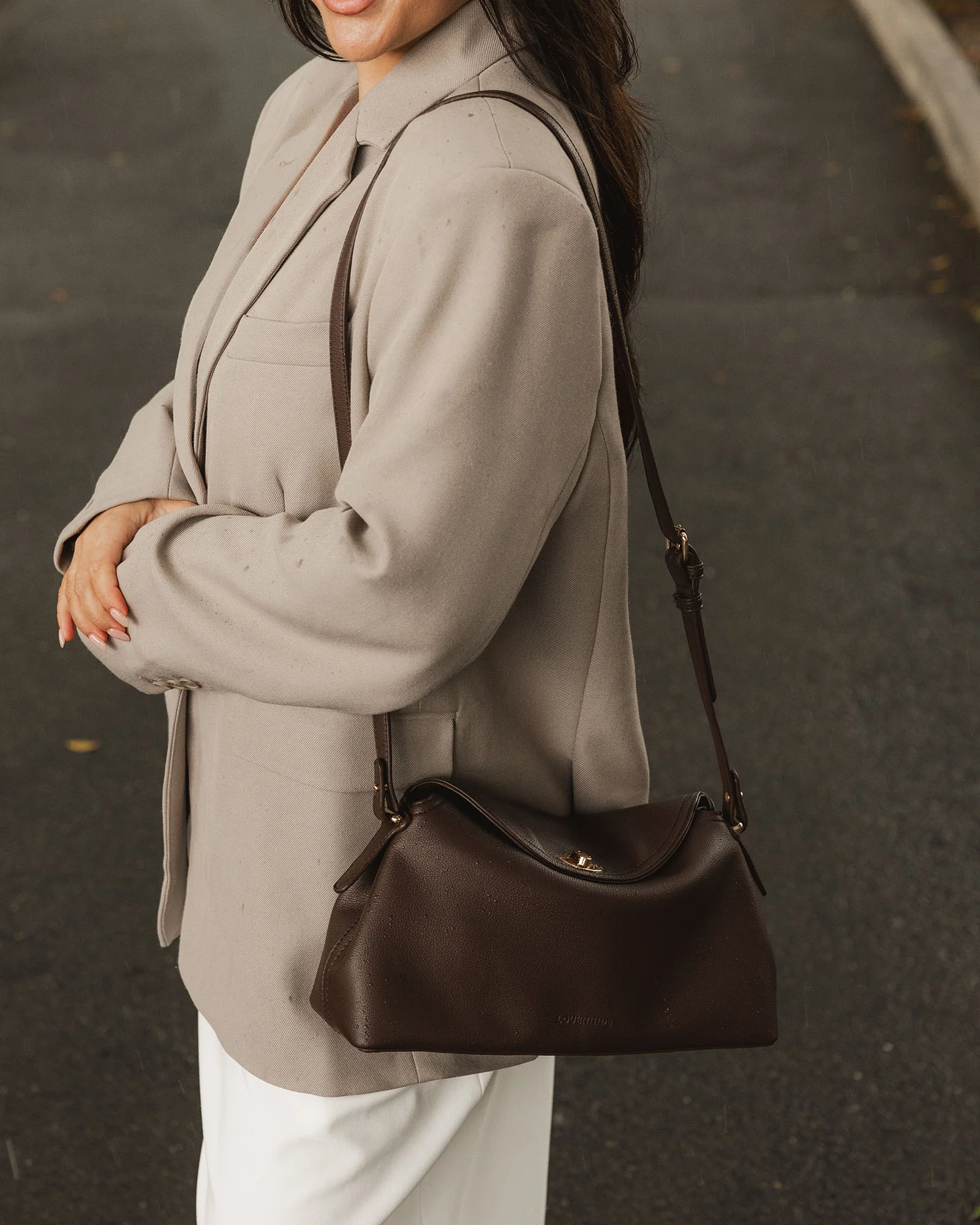 Nicole Handbag - Chocolate - Image 9