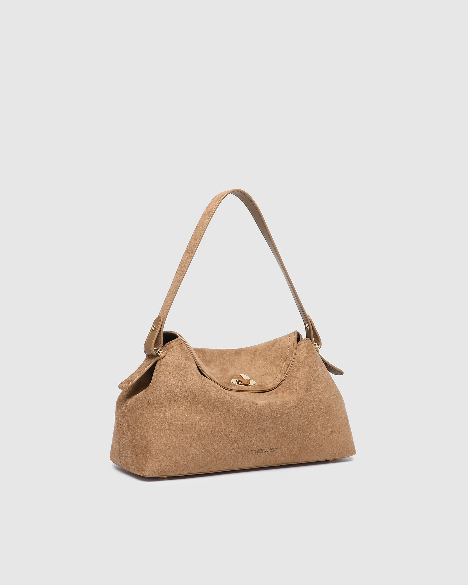 Nicole Suedette Handbag - Honey - Image 3