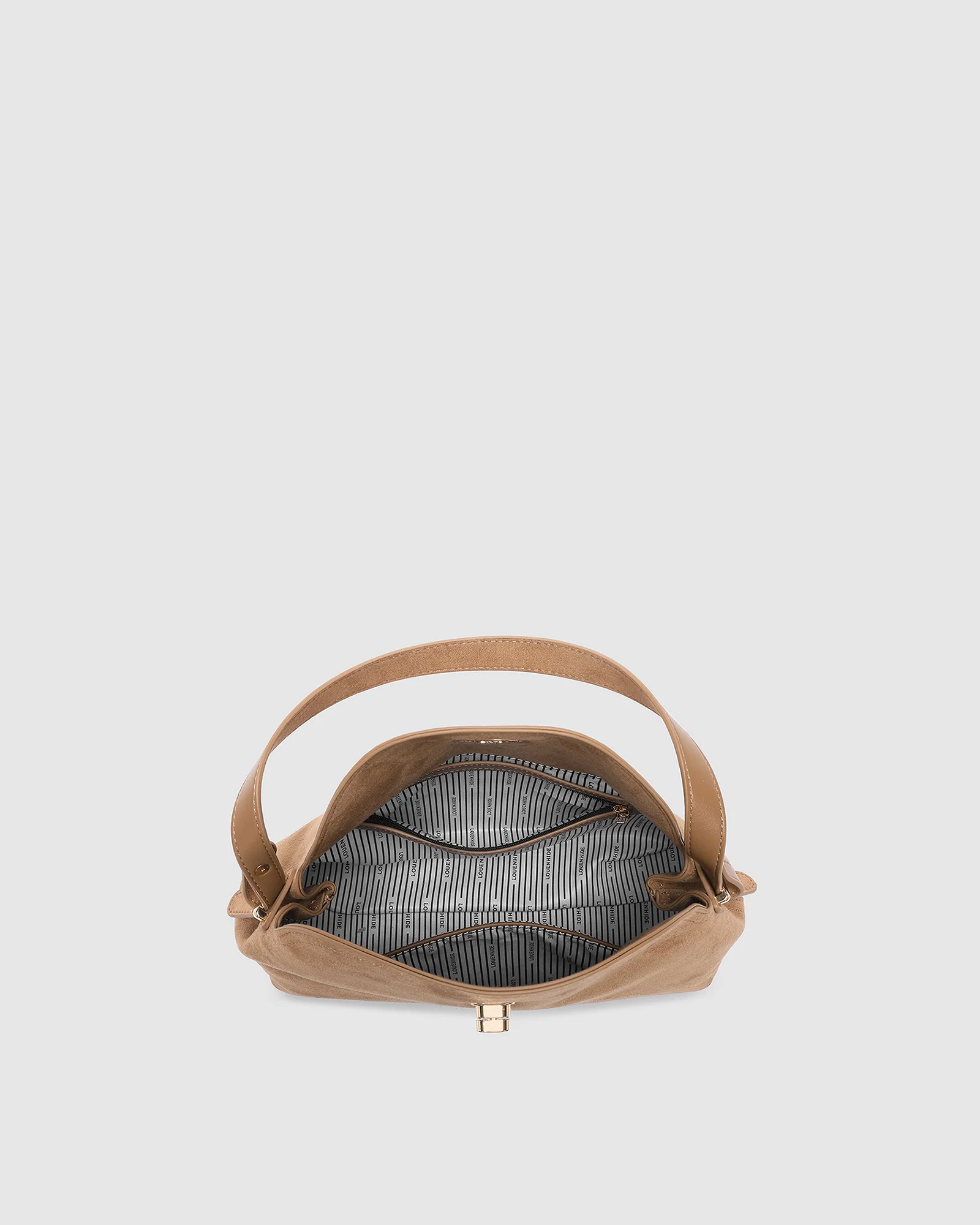 Nicole Suedette Handbag - Honey - Image 6