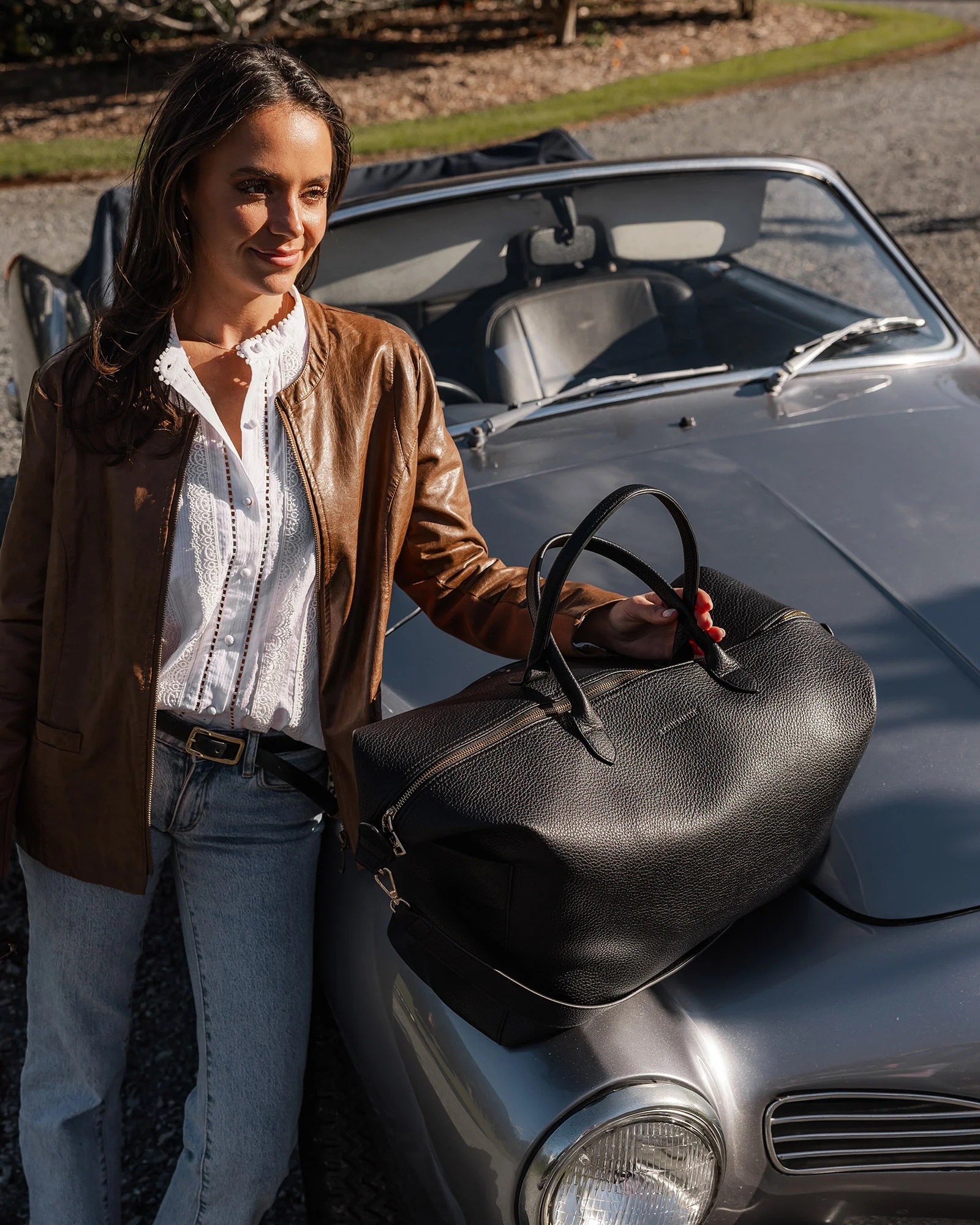 Ohio Overnight Bag - Black - Image 7