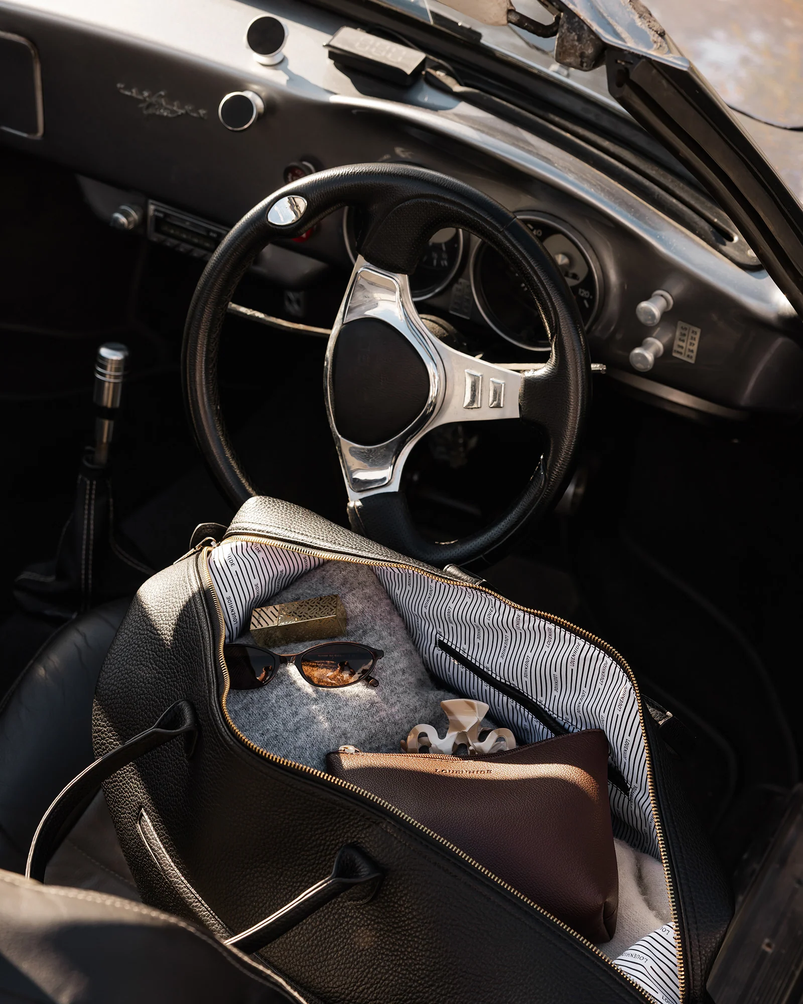 Ohio Overnight Bag - Black - Image 8