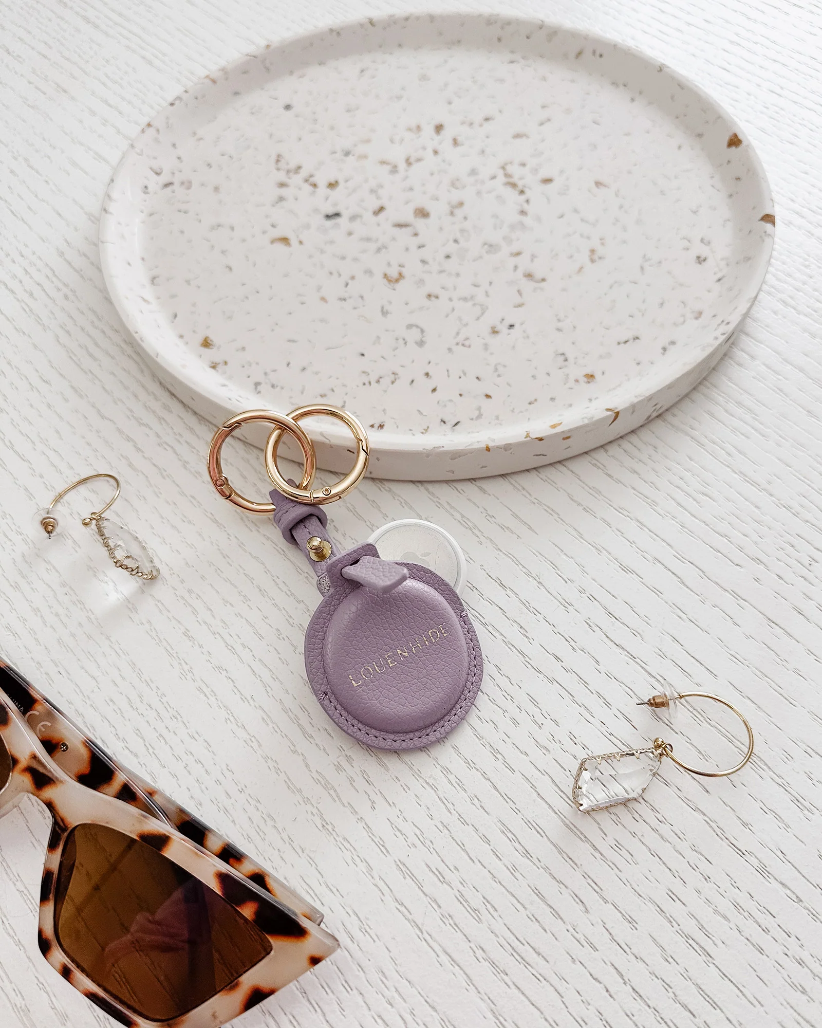 Opal Airtag Case - Lilac - Image 6