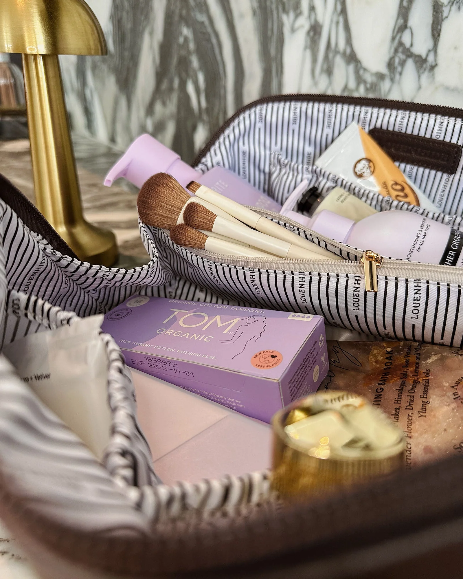 Orion Cosmetic Case - Chocolate - Image 7