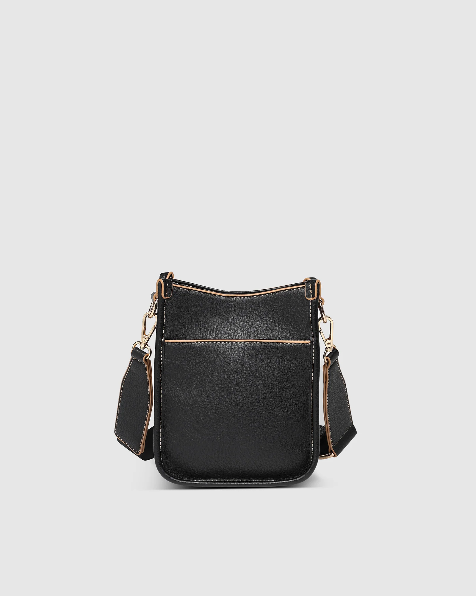 Parker Phone Crossbody Bag - Black - Image 5