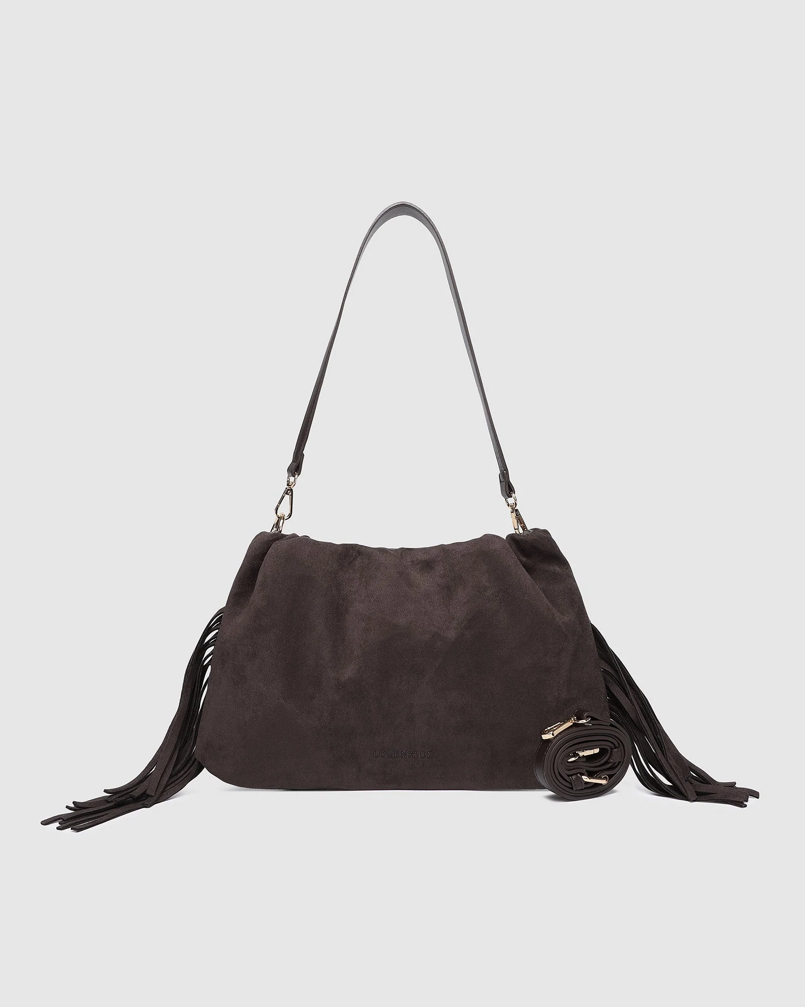 Reese Shoulder Bag - Chocolate - Image 4