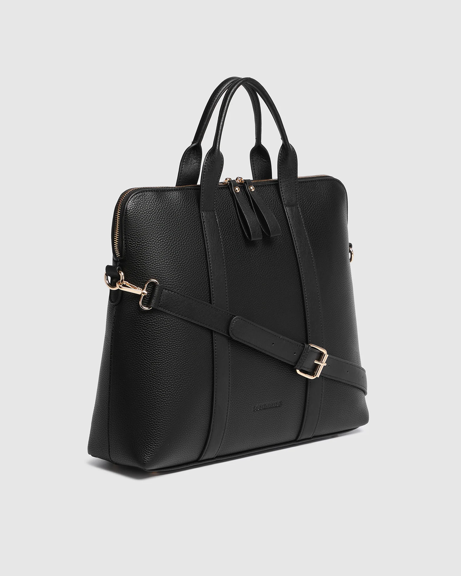 Rhodes Laptop Bag - Black - Image 3