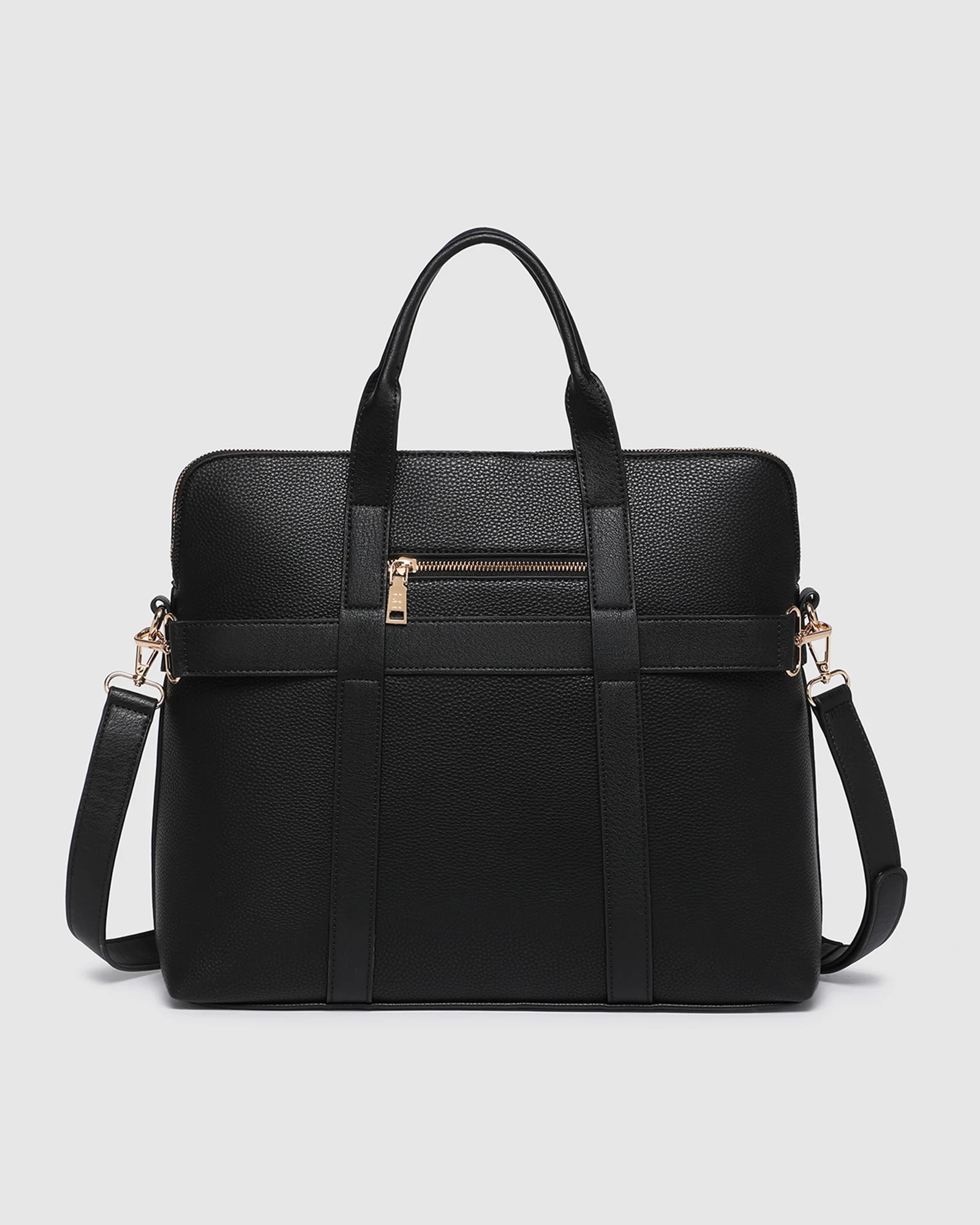 Rhodes Laptop Bag - Black - Image 4