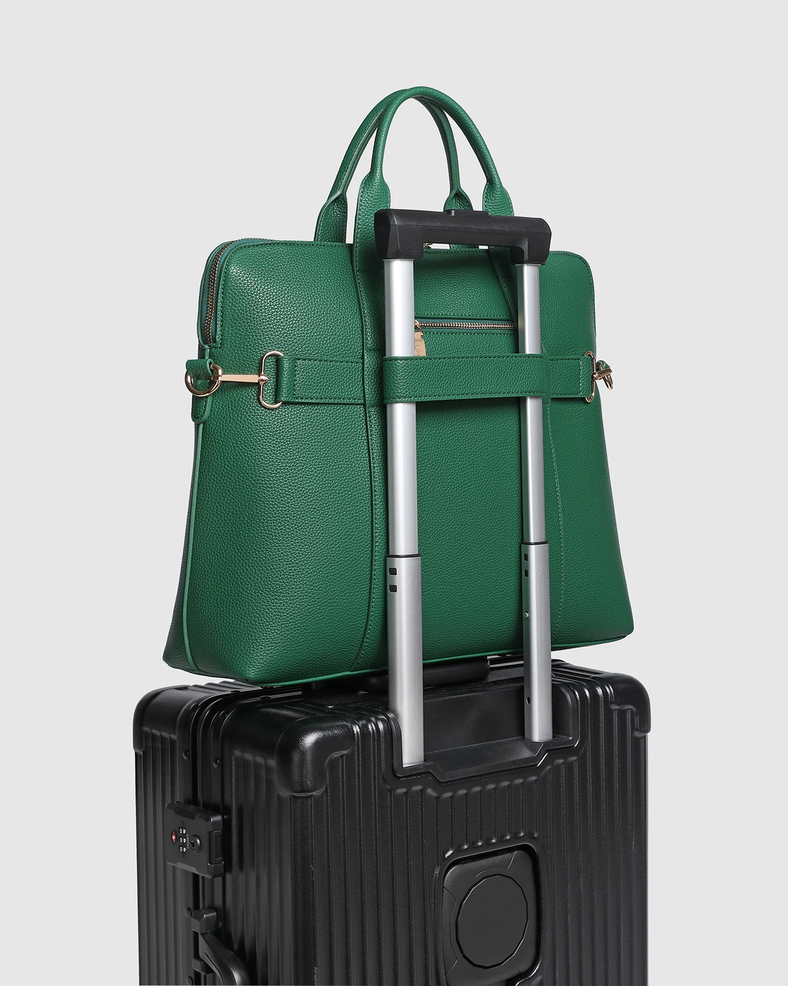 Rhodes Laptop Bag - Green - Image 6