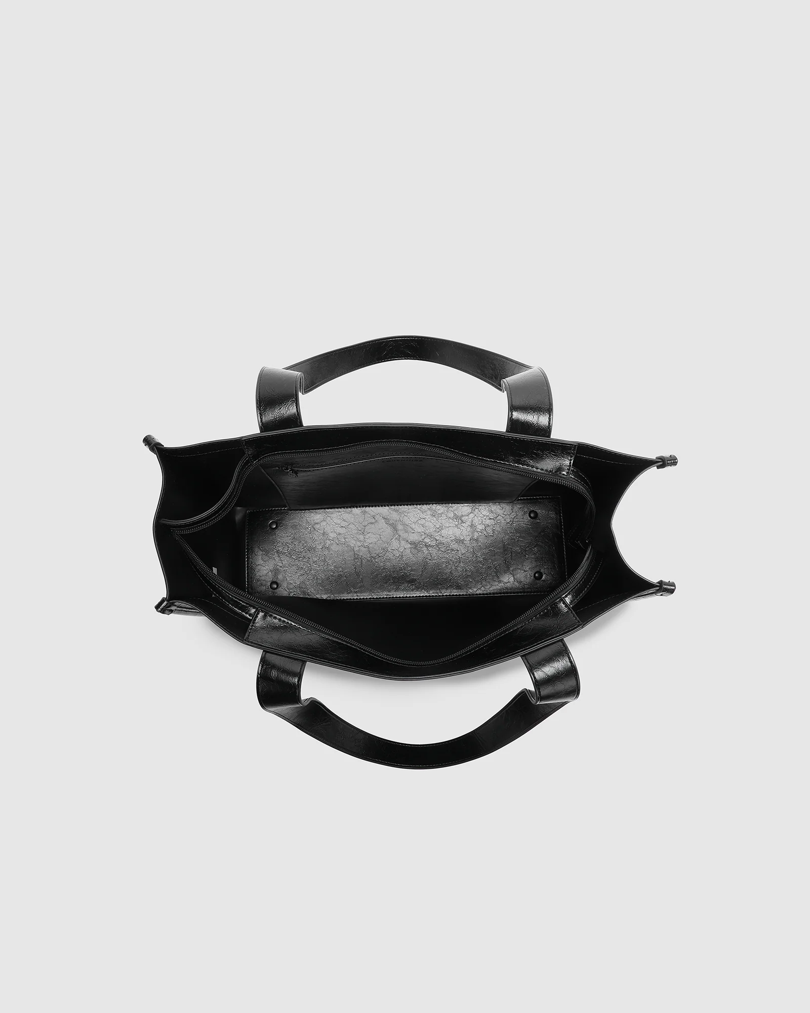 Riley & Everyday Pouch Set - Black Patent - Image 4