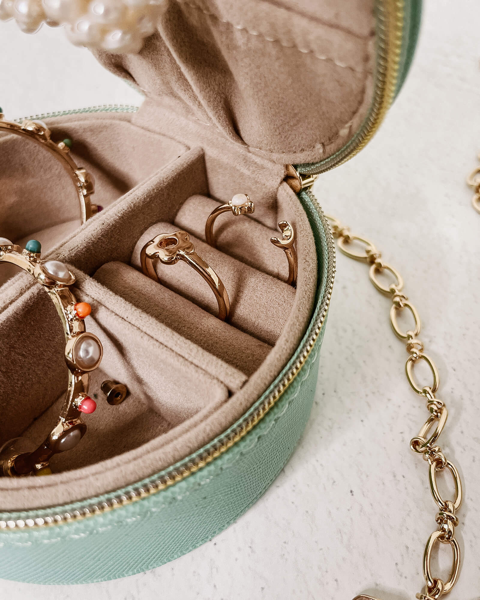 Sisco Jewellery Box - Mint - Image 6