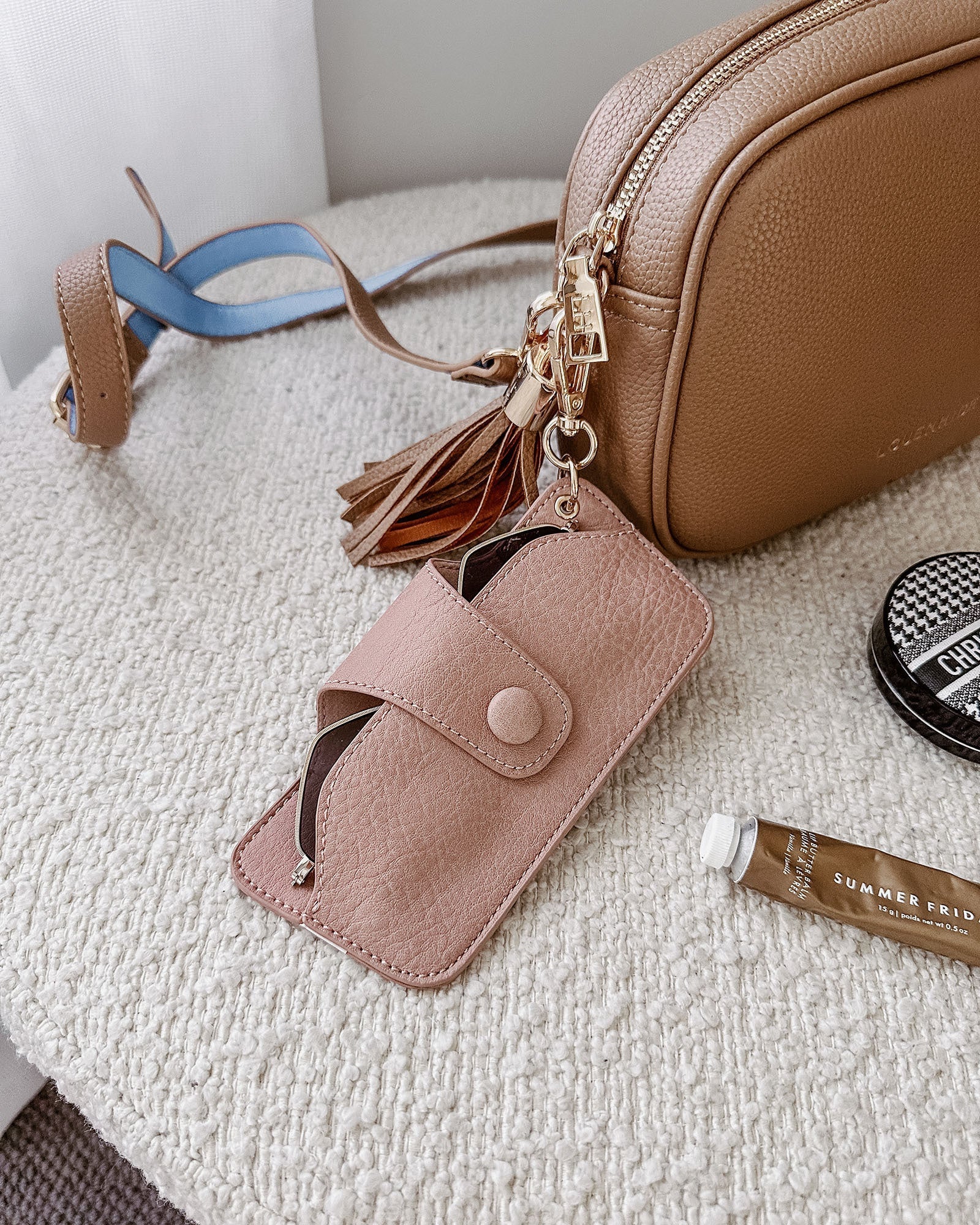 Skittle Sunglass Case - Blush - Image 5