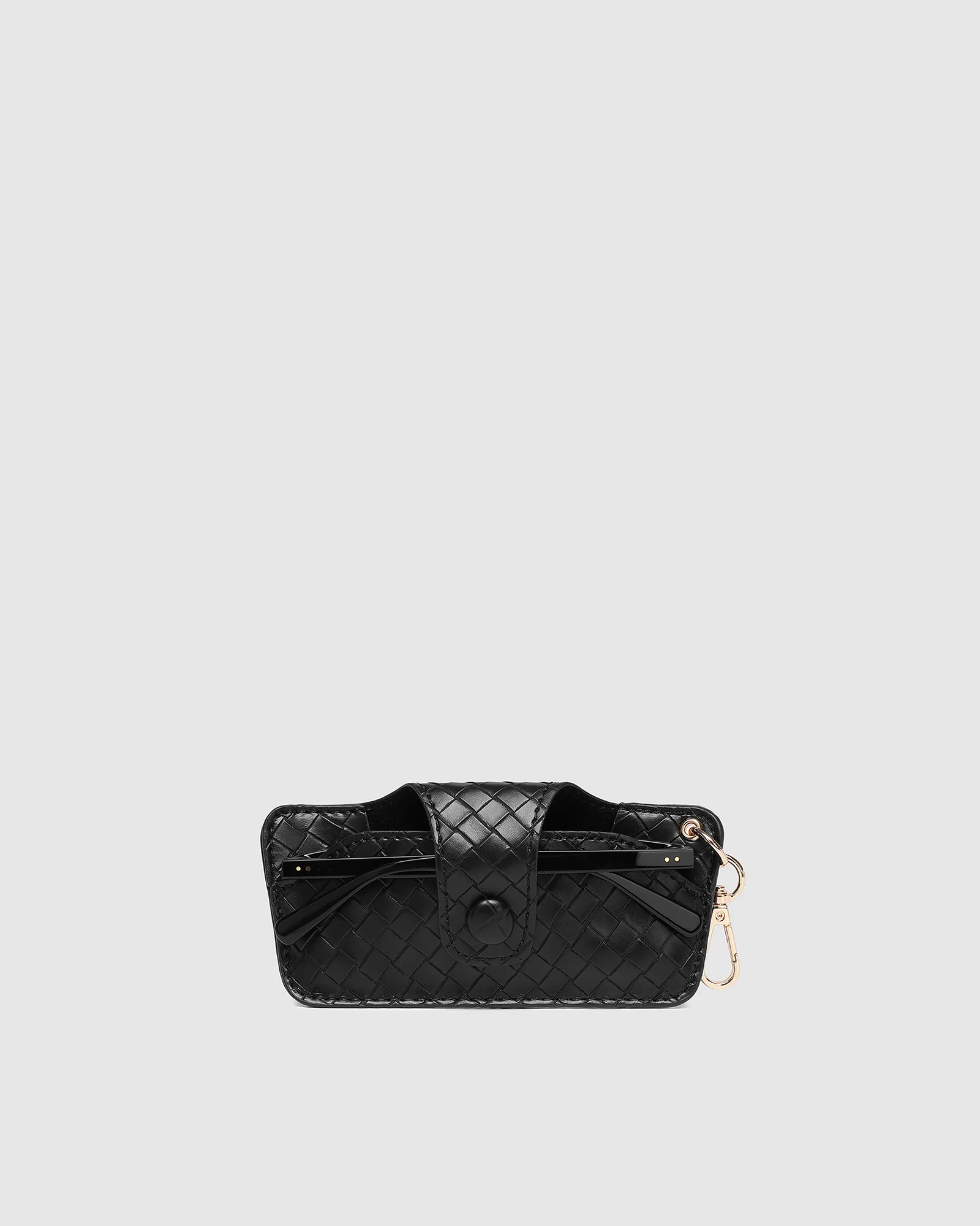 Skittle Sunglass Case - Woven Black - Image 4