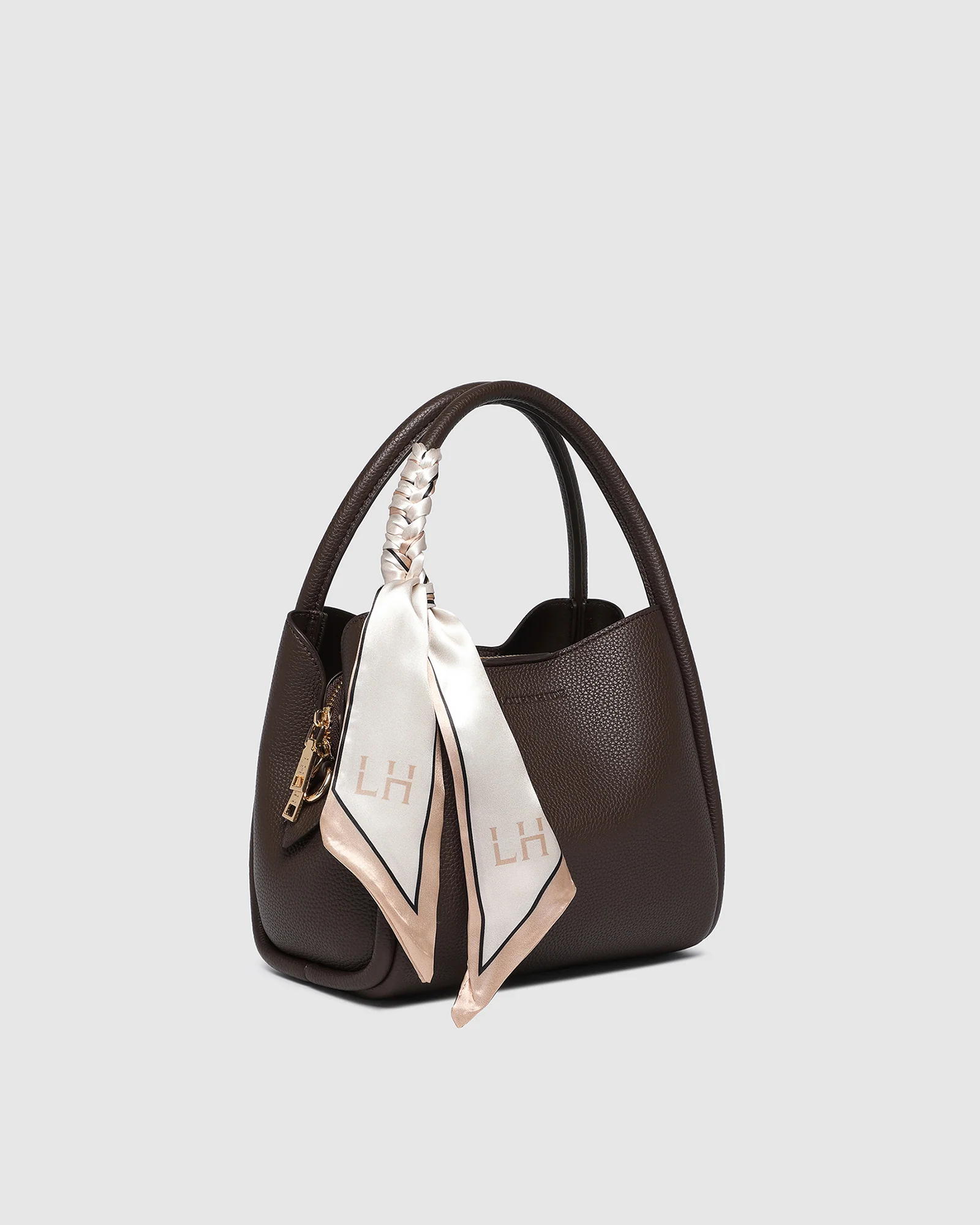 Steffie Mini Tote Bag - Chocolate - Image 3