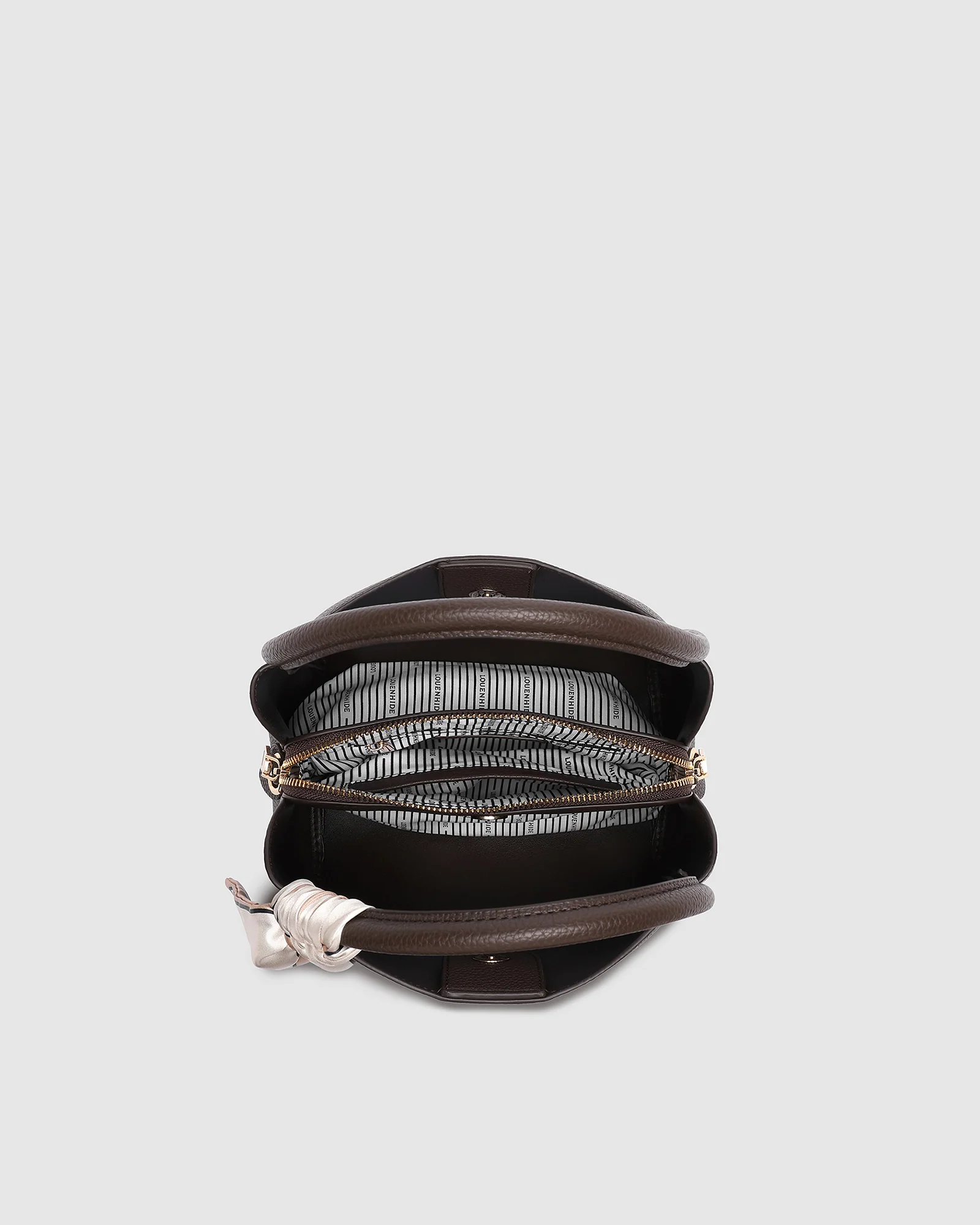 Steffie Mini Tote Bag - Chocolate - Image 6