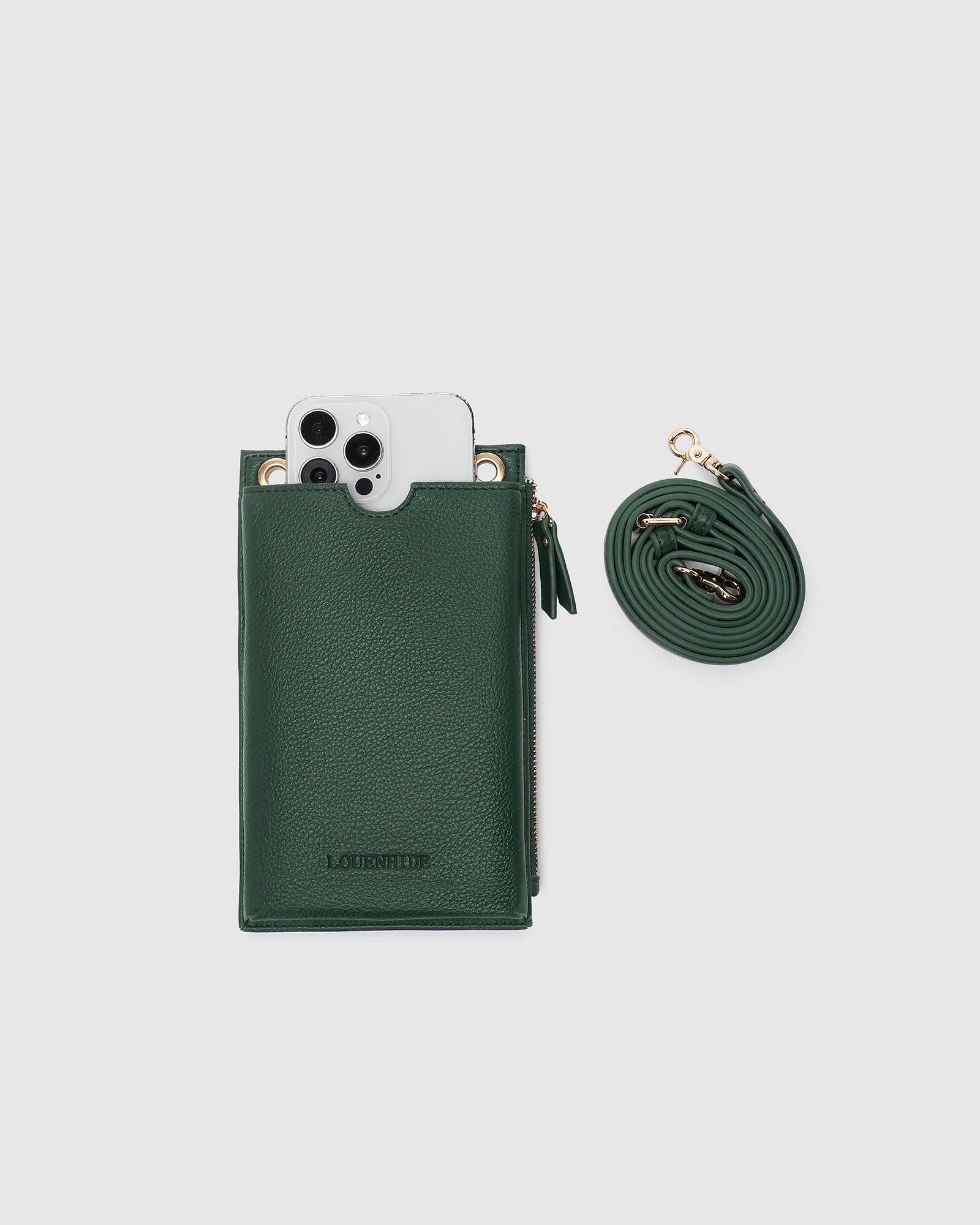 Suki Phone Bag - Forest Green - Image 4