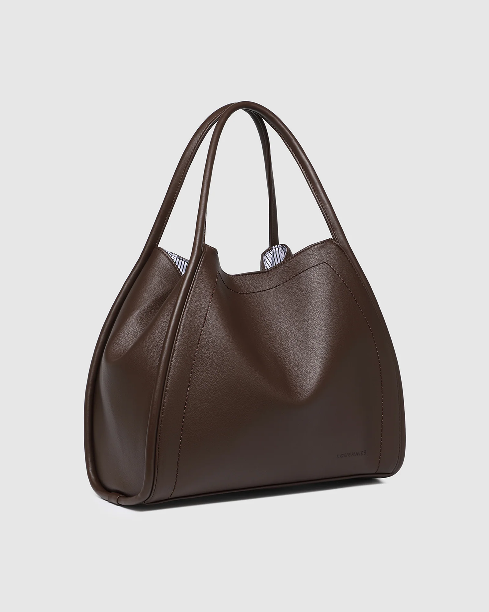 Sutton Shoulder Bag - Chocolate - Image 3