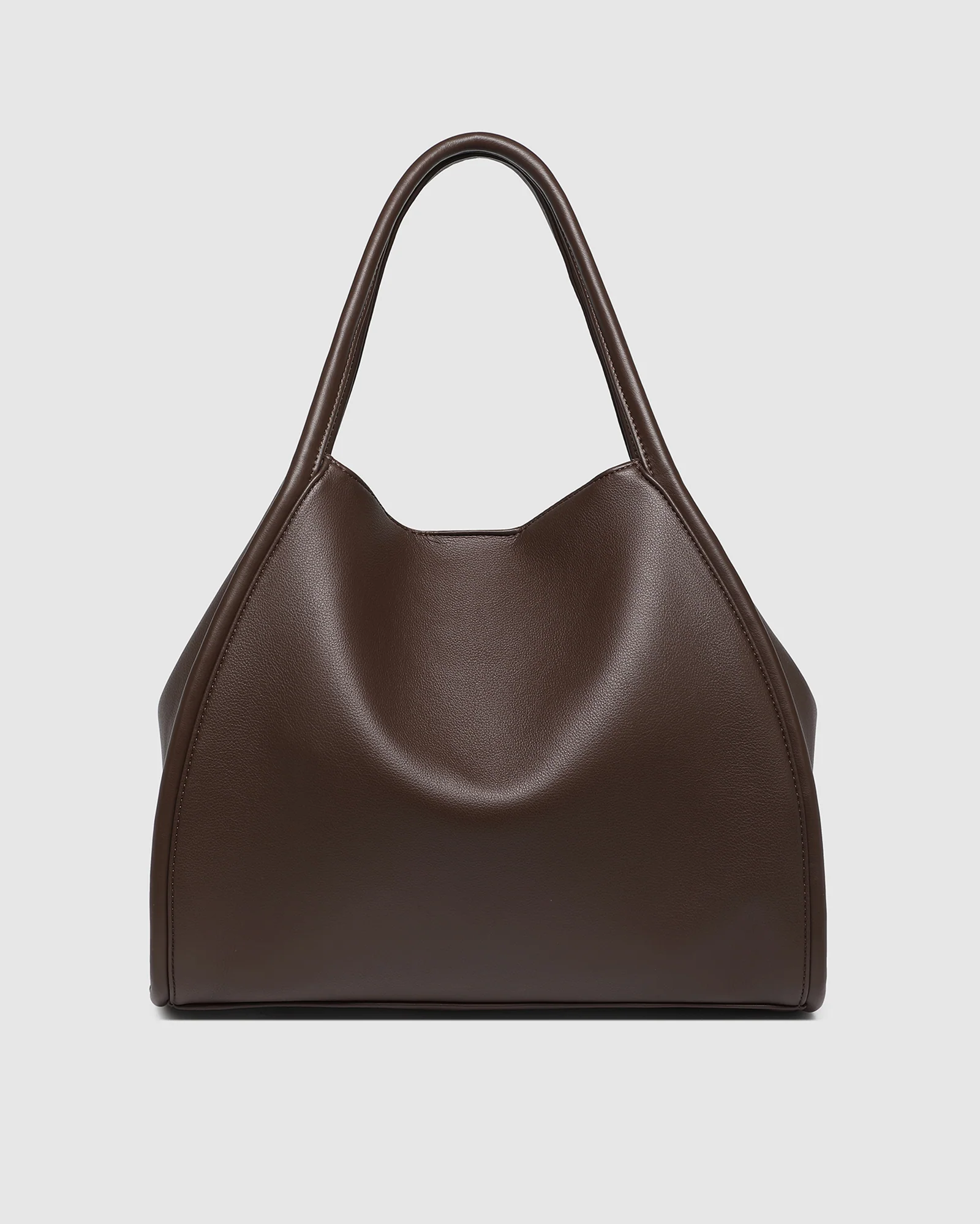 Sutton Shoulder Bag - Chocolate - Image 4