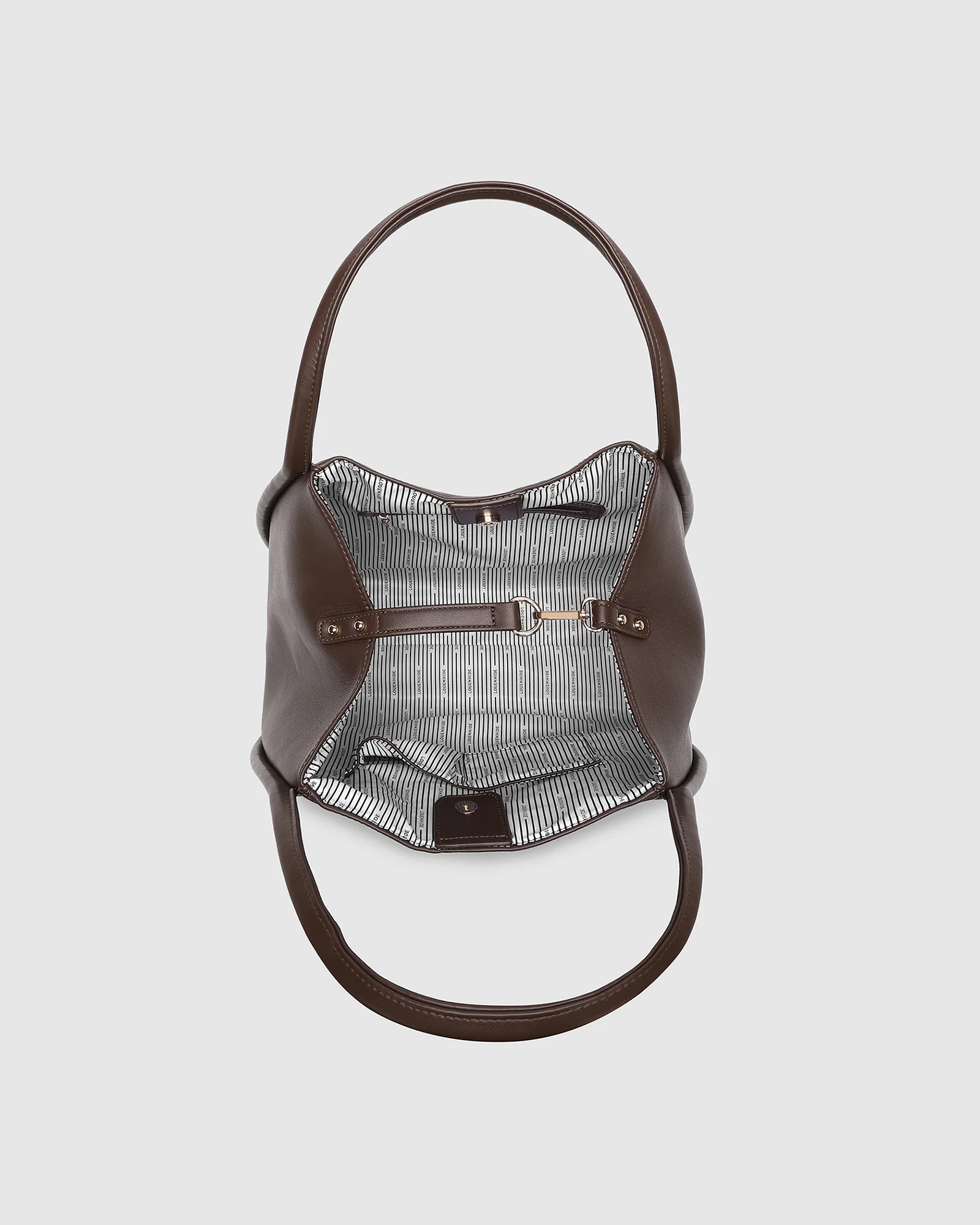 Sutton Shoulder Bag - Chocolate - Image 5
