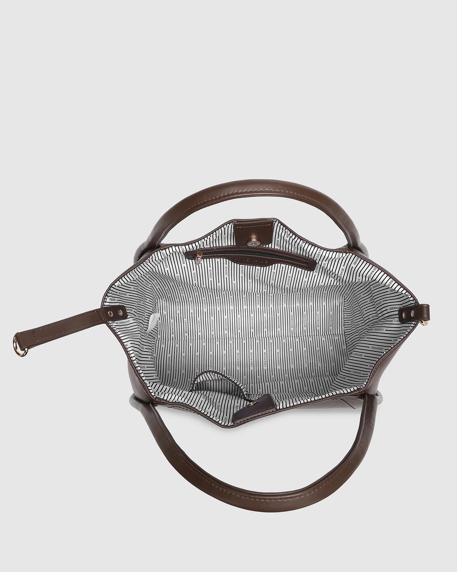 Sutton Shoulder Bag - Chocolate - Image 6